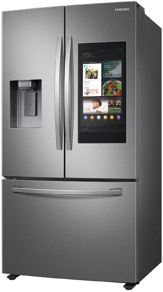 Samsung Family Hub 26.5-cu ft French Door Refrigerator with Ice Maker ...