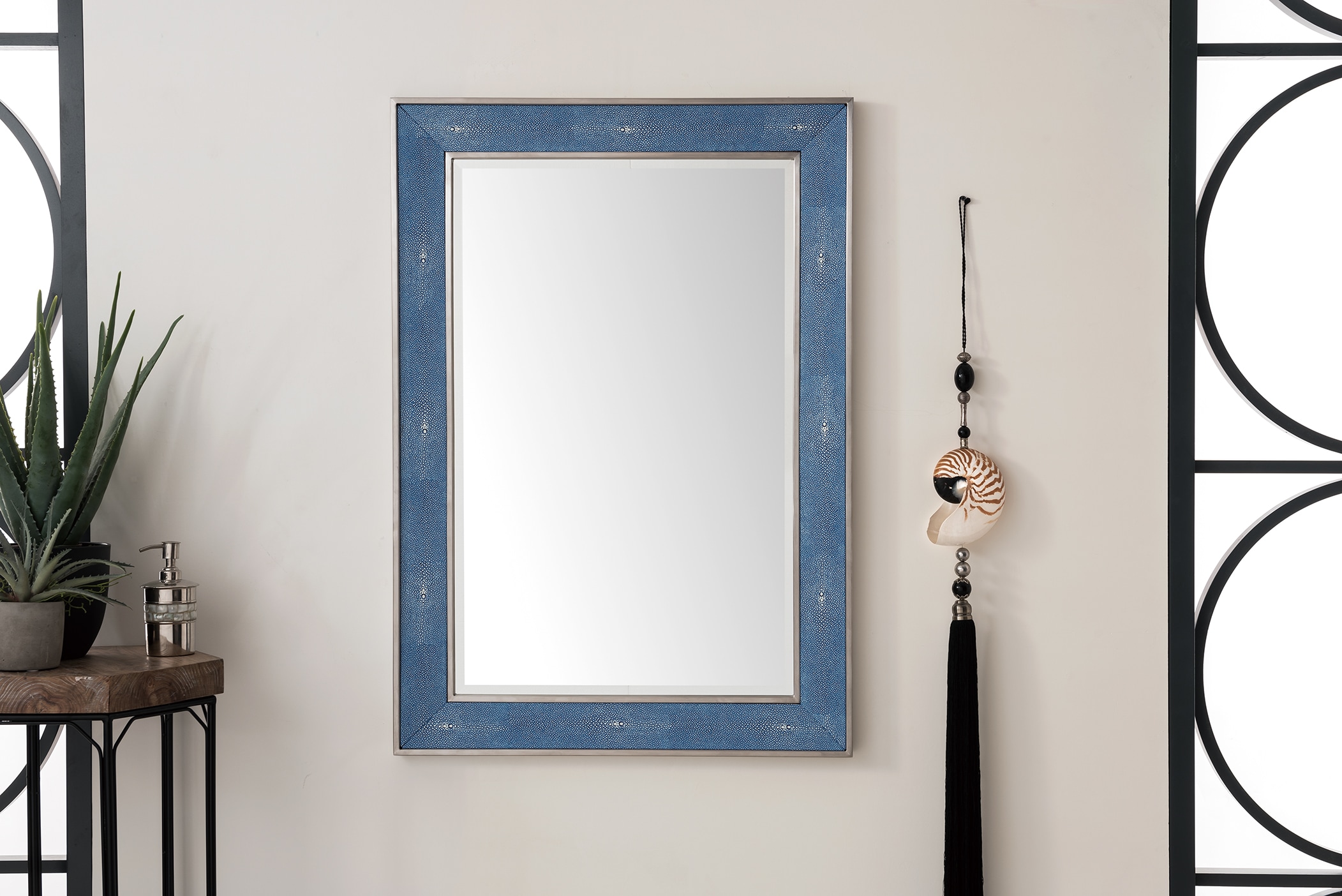 James Martin Vanities 961-M28-SL-DB Framed-Bath-Mirrors - View #3