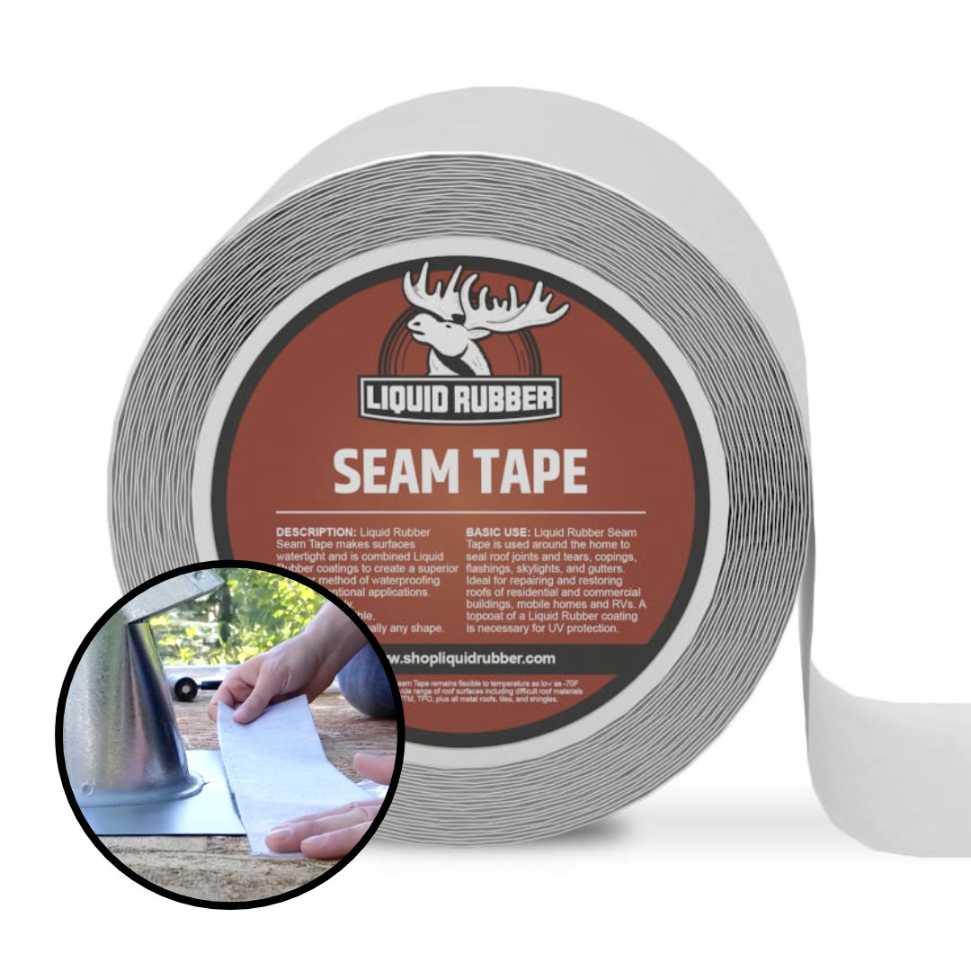 RV Paneling Seam Tape DALLAS SLATE LINEN 1 X 150' #1282476-474-02