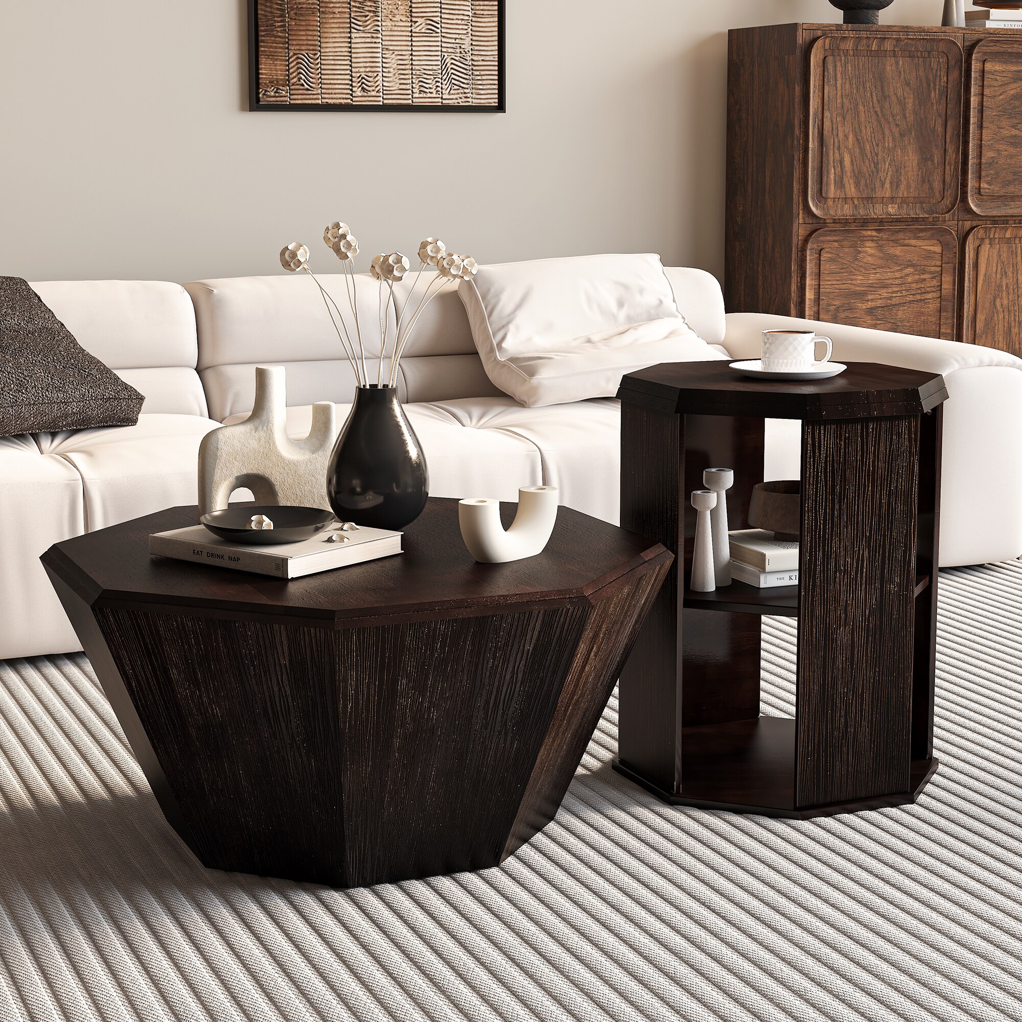 SINOFURN SYB930038BK Coffee-Tables - View #2