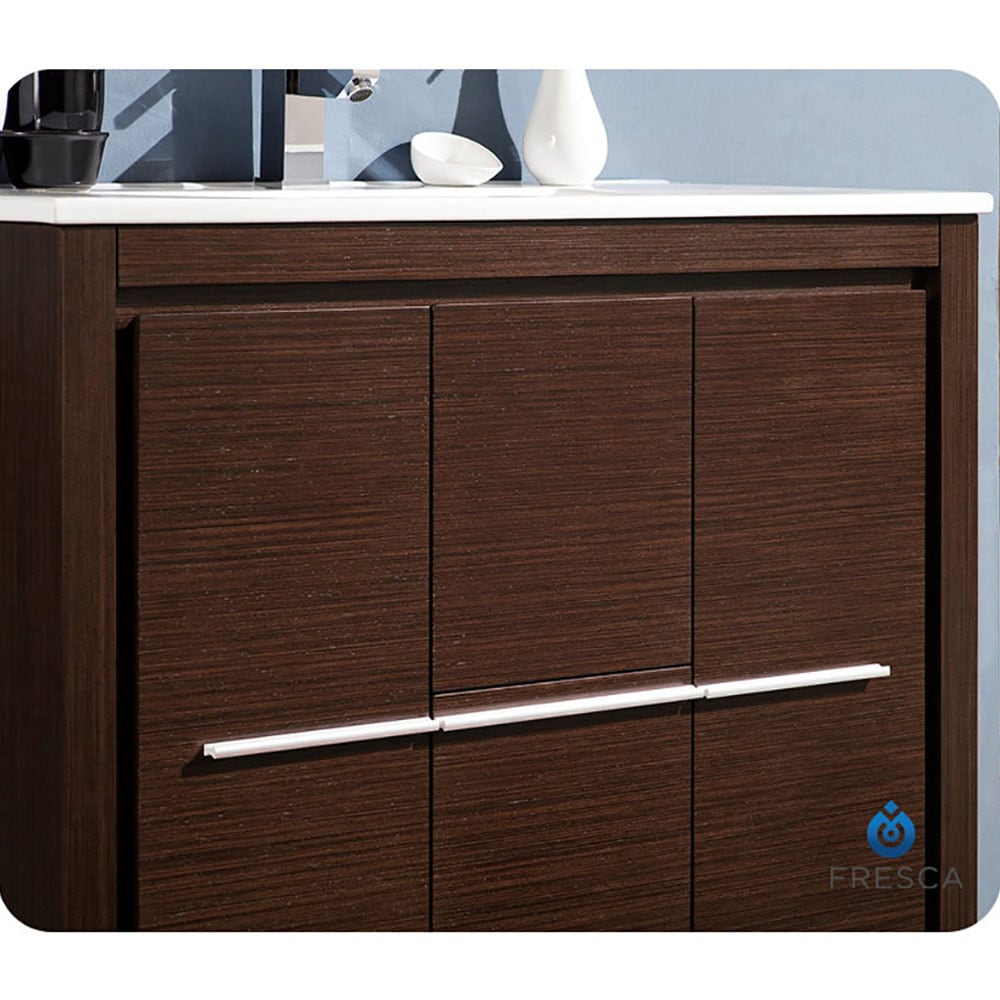 Fresca FCB8136WG-I Bath-Vanity-Combo - View #5