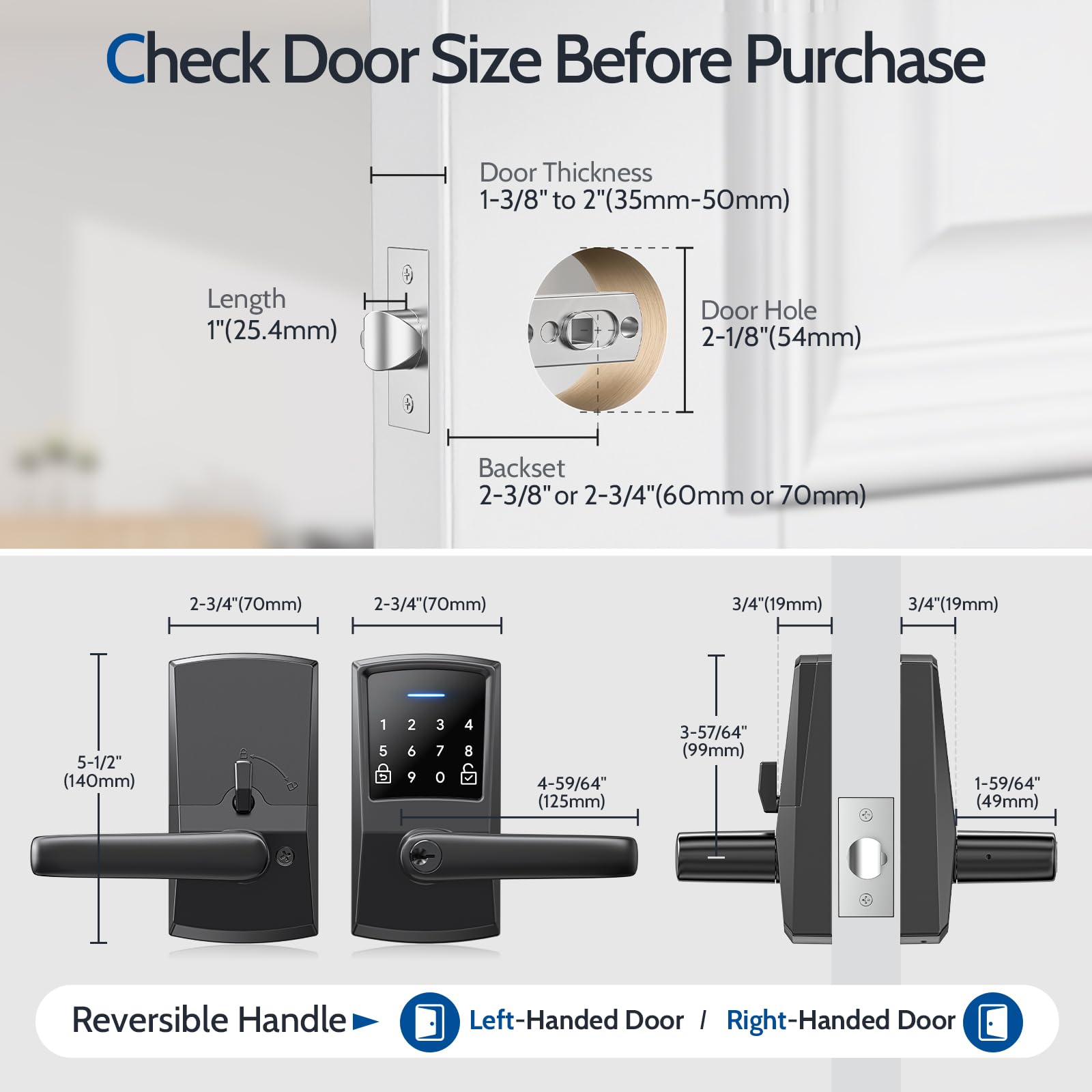 Ahfiwaso LAH0729H023 Electronic-Door-Locks - View #6