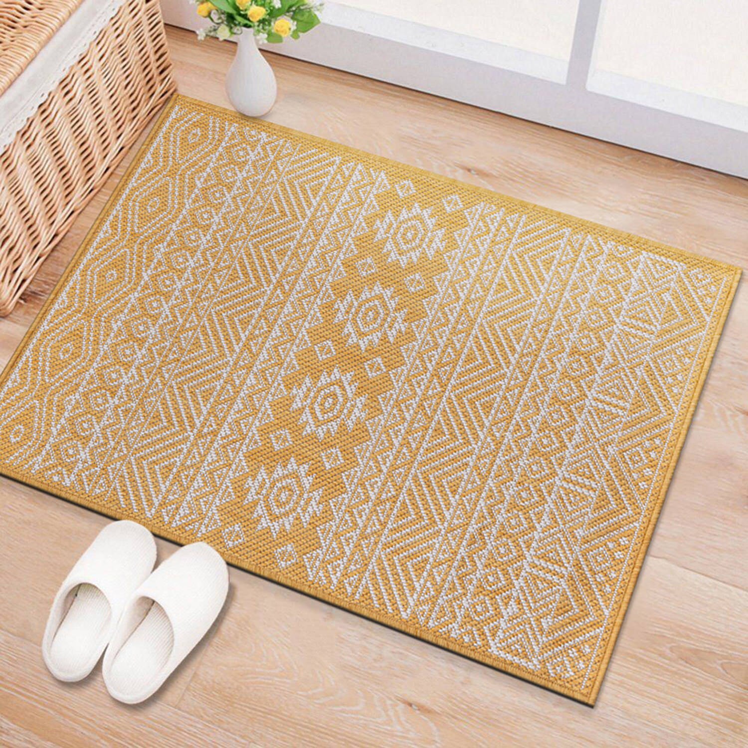 World Rug Gallery 124YELLOW2X3 rugs - View #2