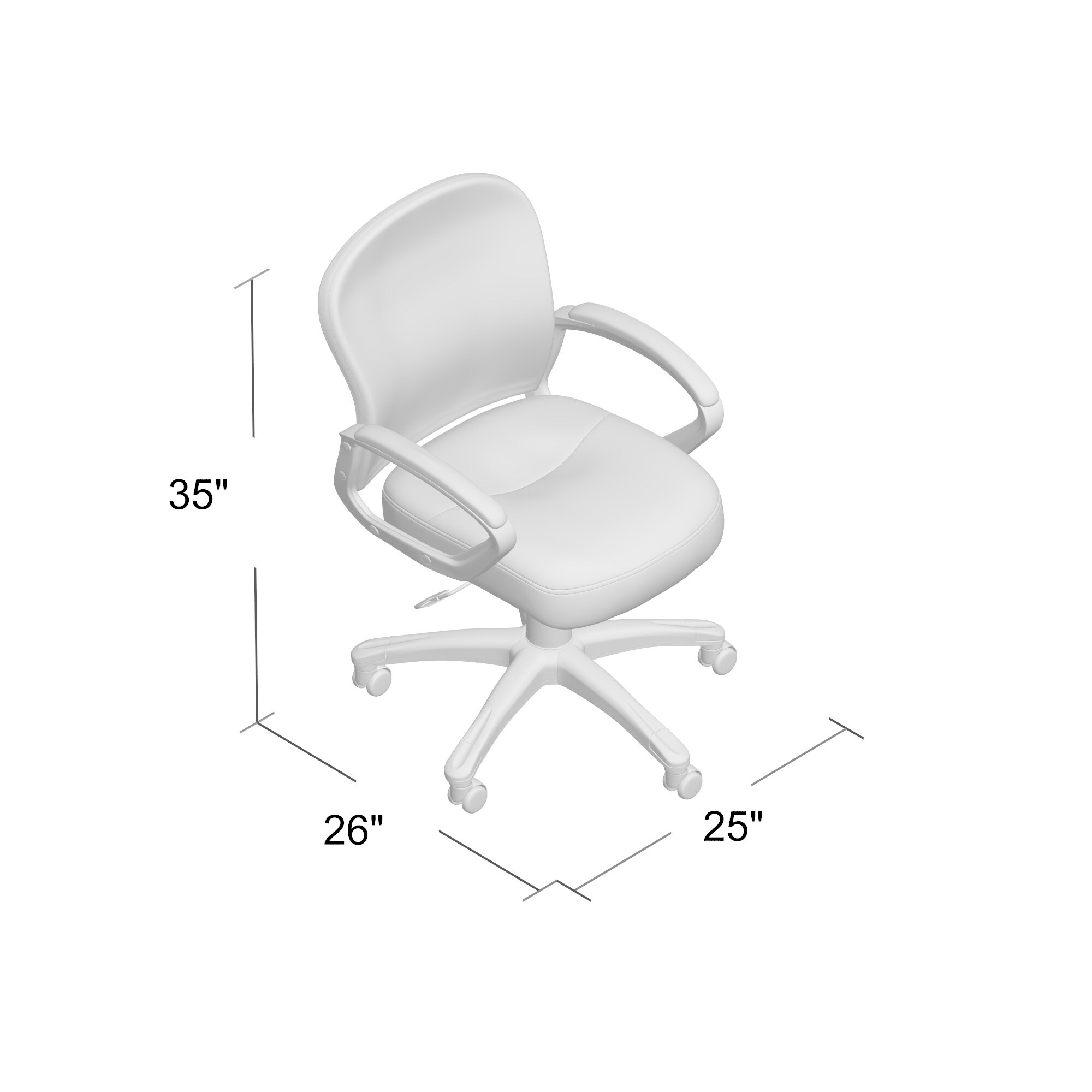 Boss Office Products B6256-BK Office-Chairs - View #8
