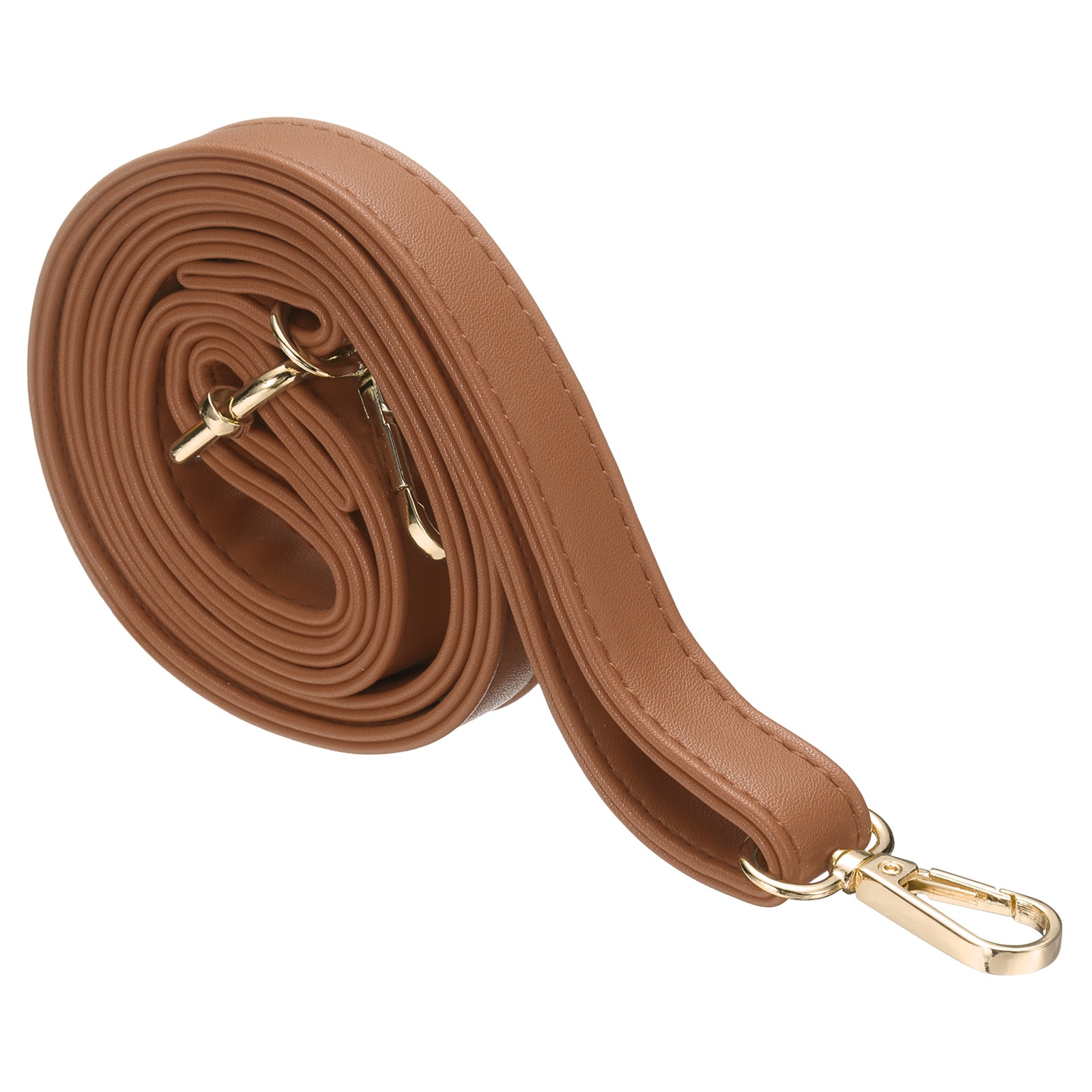 Unique Bargains Leather Purse Strap Replacement Crossbody 27.6-51.2 Inch Adjustable Bag Strap Purse Straps for Women Crossbody Bags Shoulder Bag Handbag Dark Yellow #S26050902UX9857