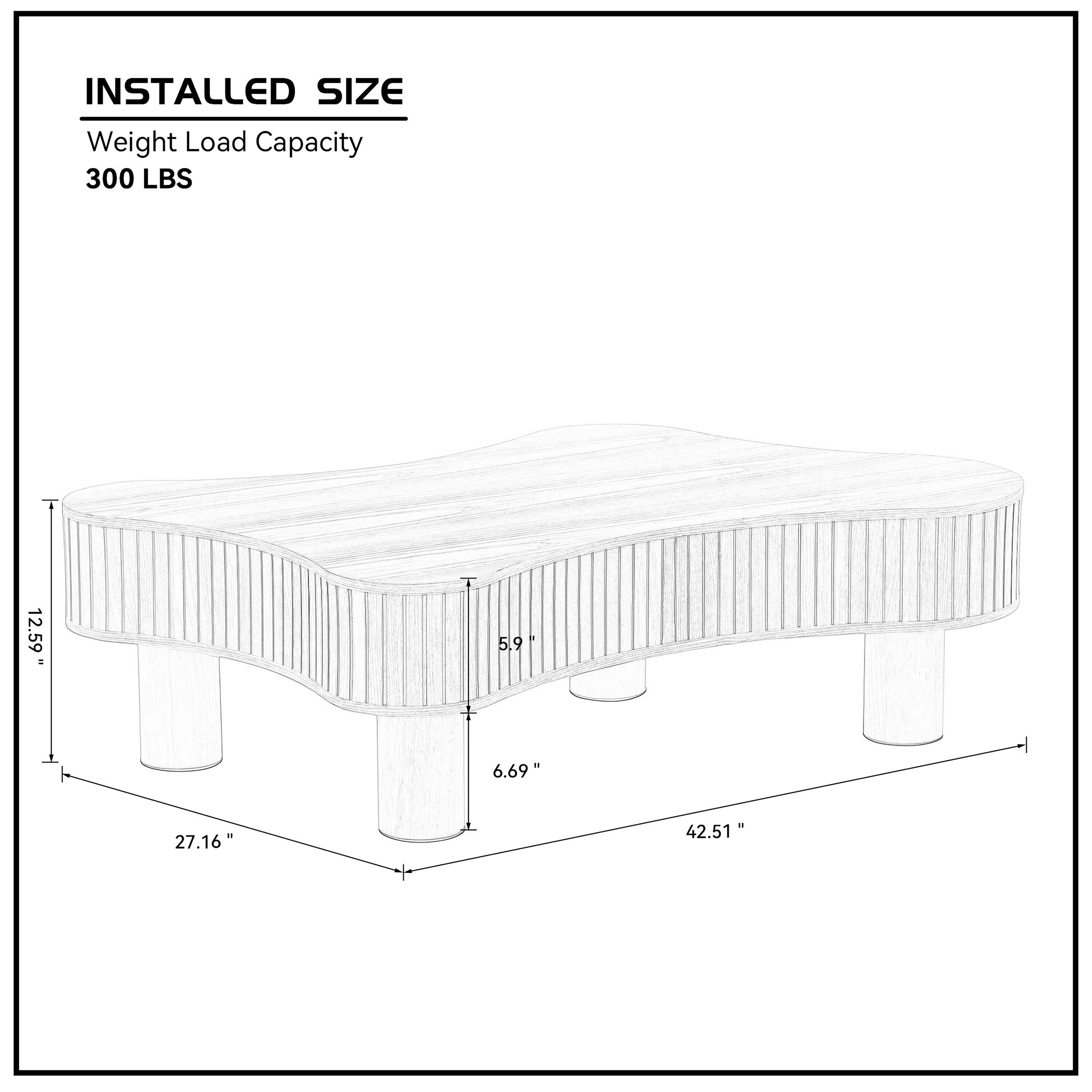 Clihome W50-ZO-9885 Coffee-Tables - View #5