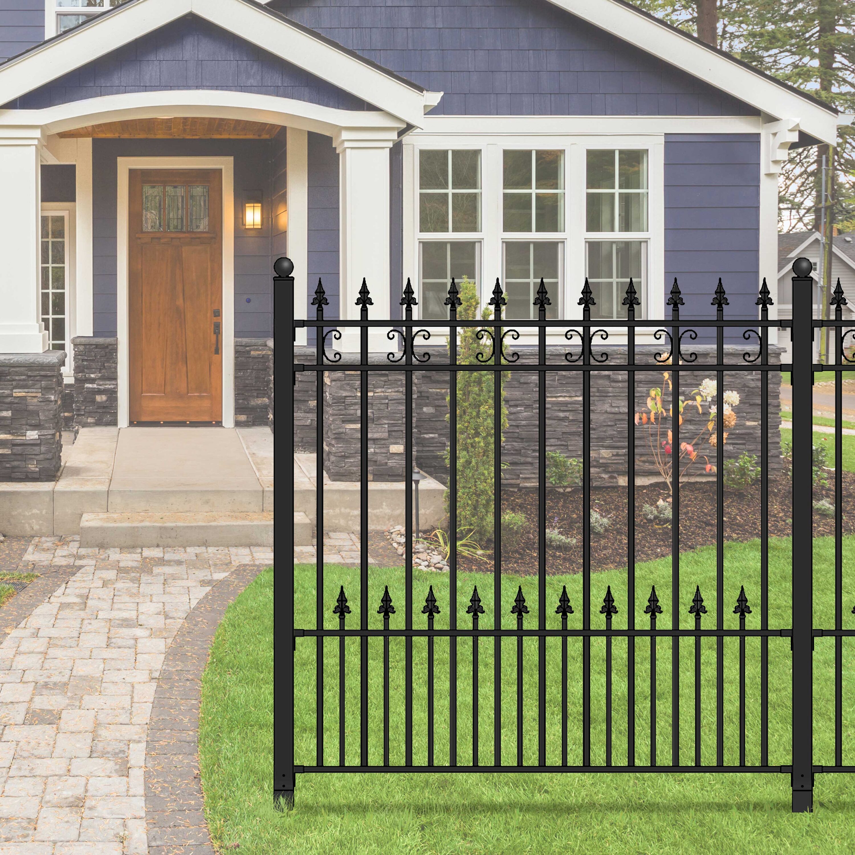 ALEKO FENCESTPDIY5X5.5-LO Fence-Gates - View #7