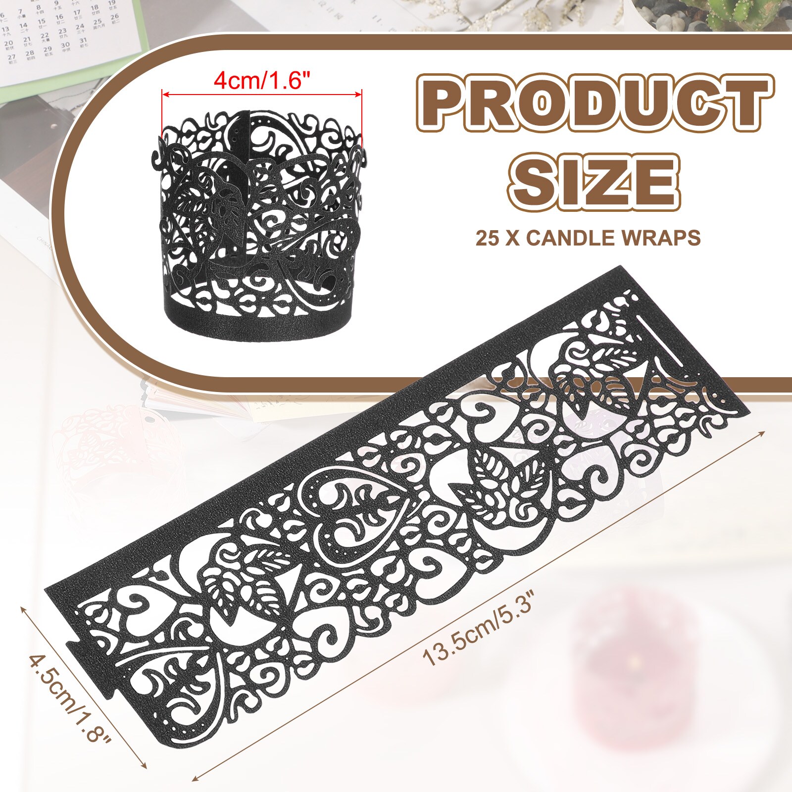 Unique Bargains S26011401UX1027 Candle-Holders - View #2