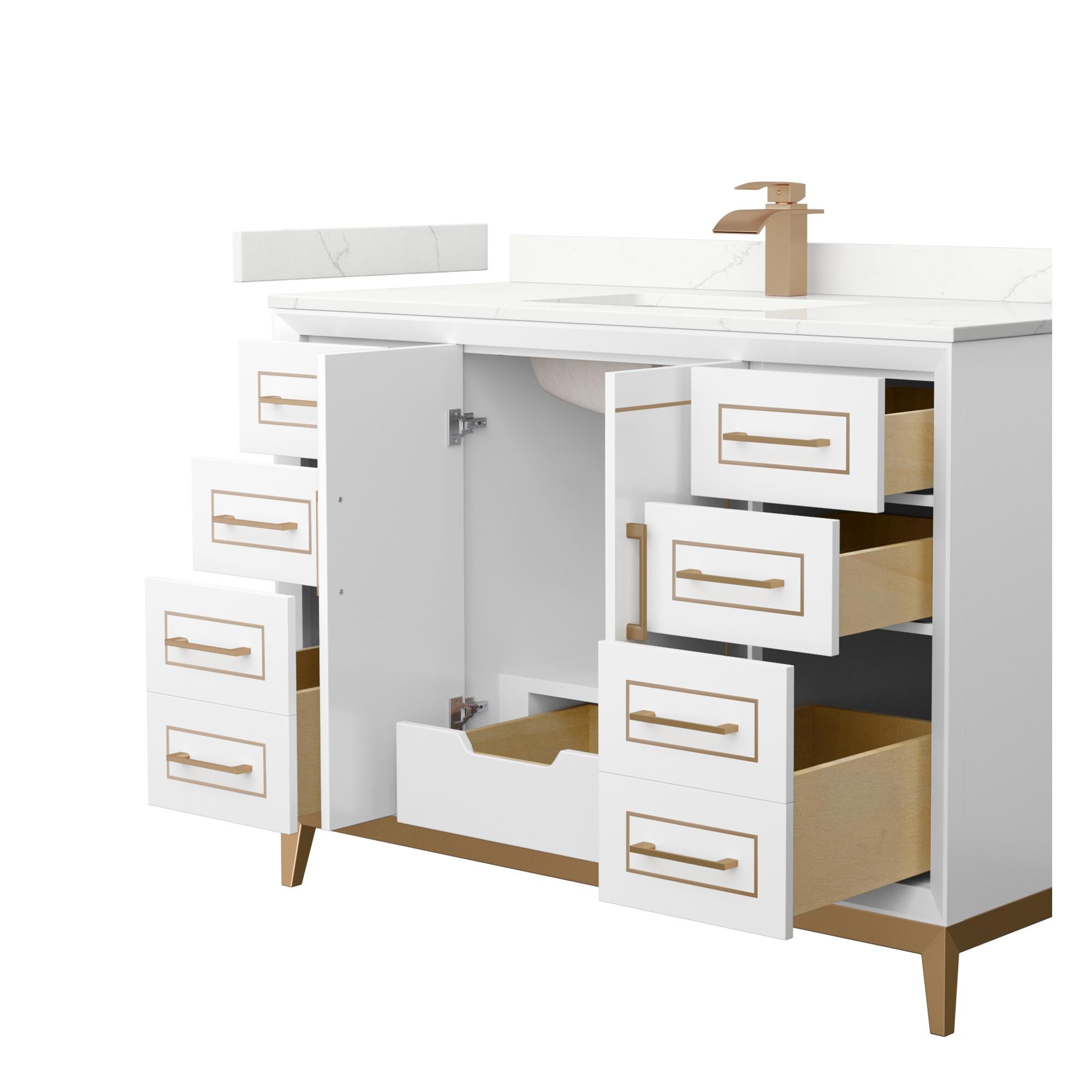 Wyndham Collection WCH515148SWZGTUNSMXX Bath-Vanity-Combo - View #2