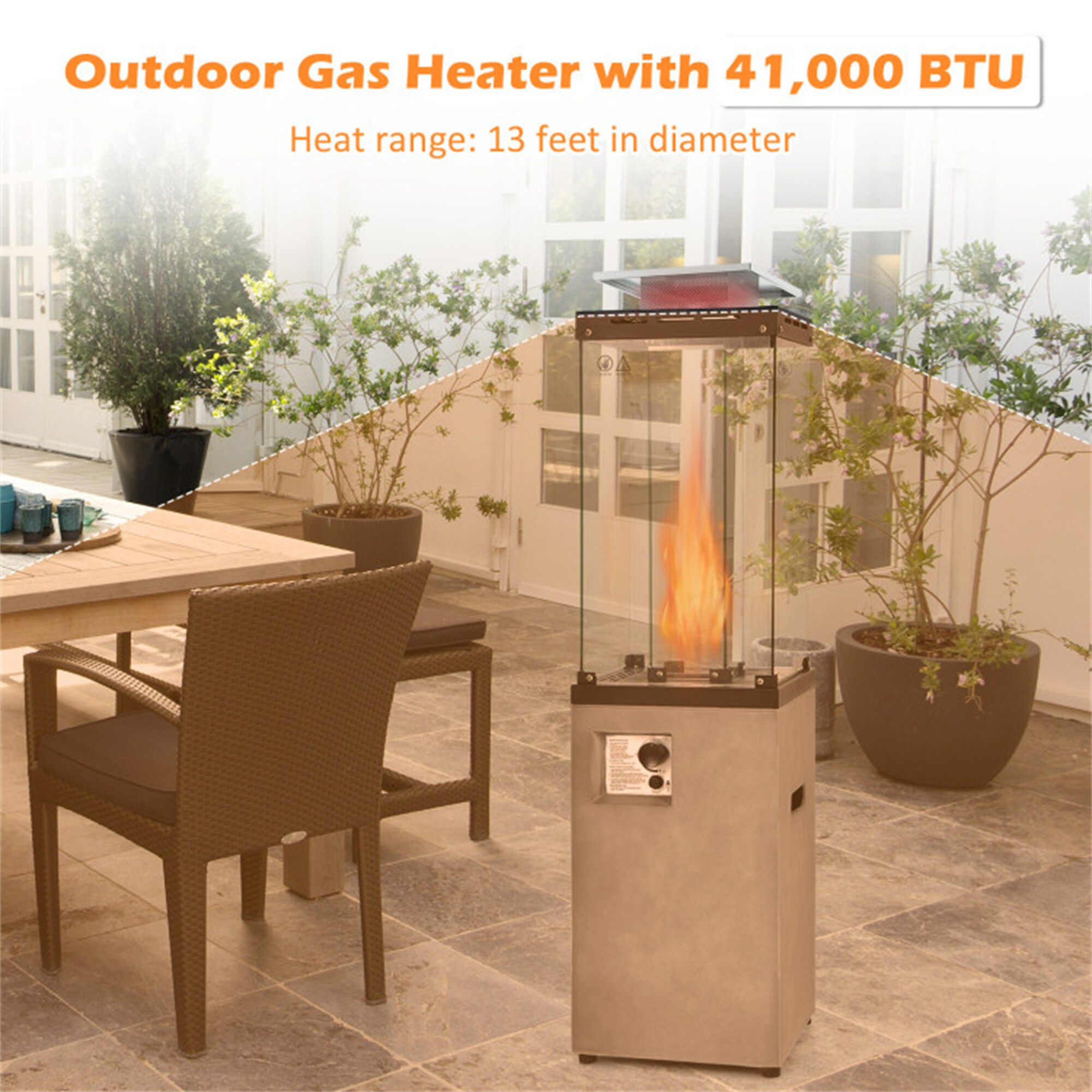 BABOOM BOM-P11219G-CO Outdoor-Gas-Patio-Heaters - View #6
