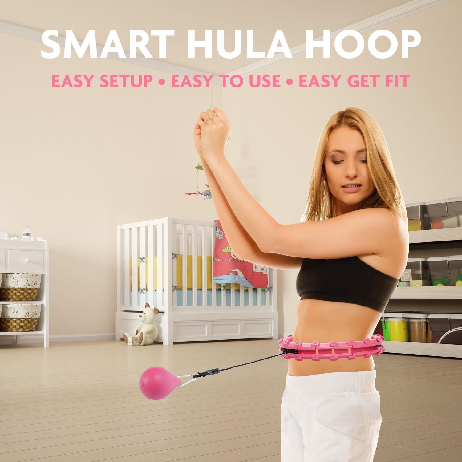 Hula hoop exercise for beginner