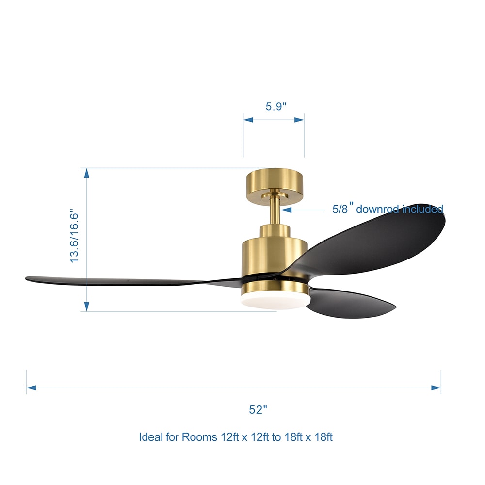 Lamober 300SH07-GD Ceiling-Fans - View #5