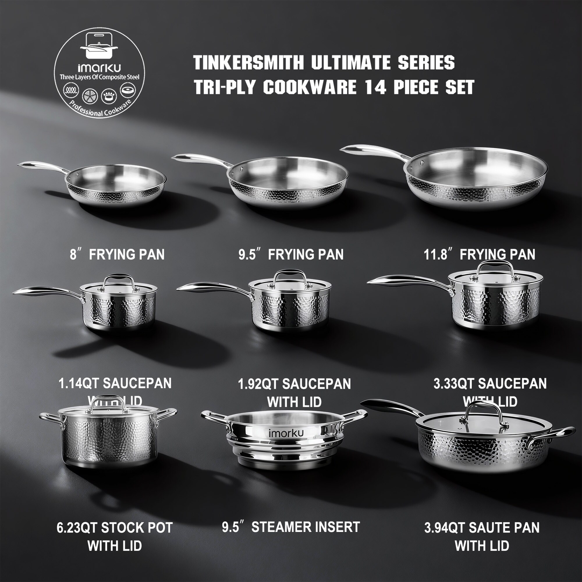 imarku TU14 Cooking-Pans-Skillets - View #8