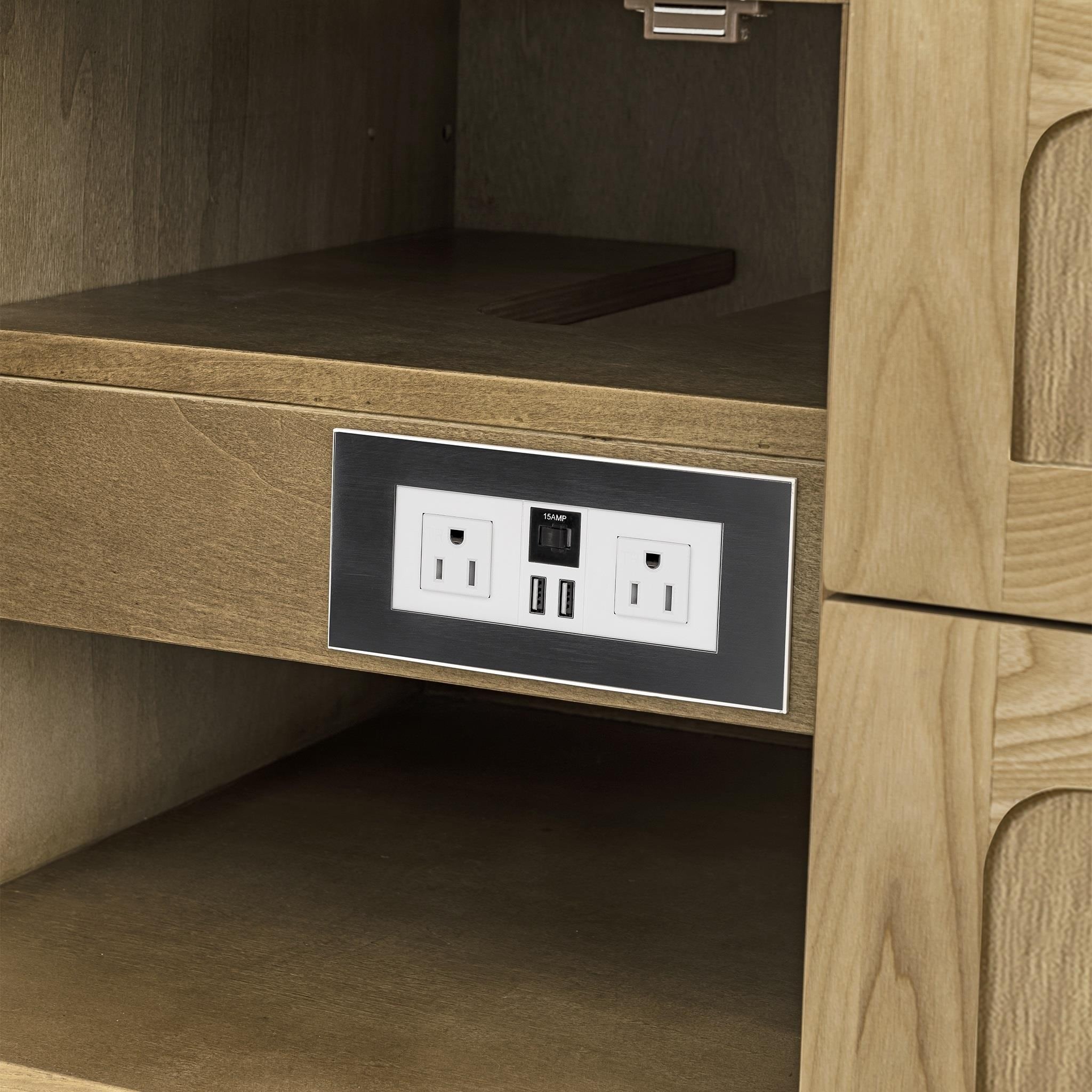 Laurent 48" Light Natural Oak Single Vanity Base
