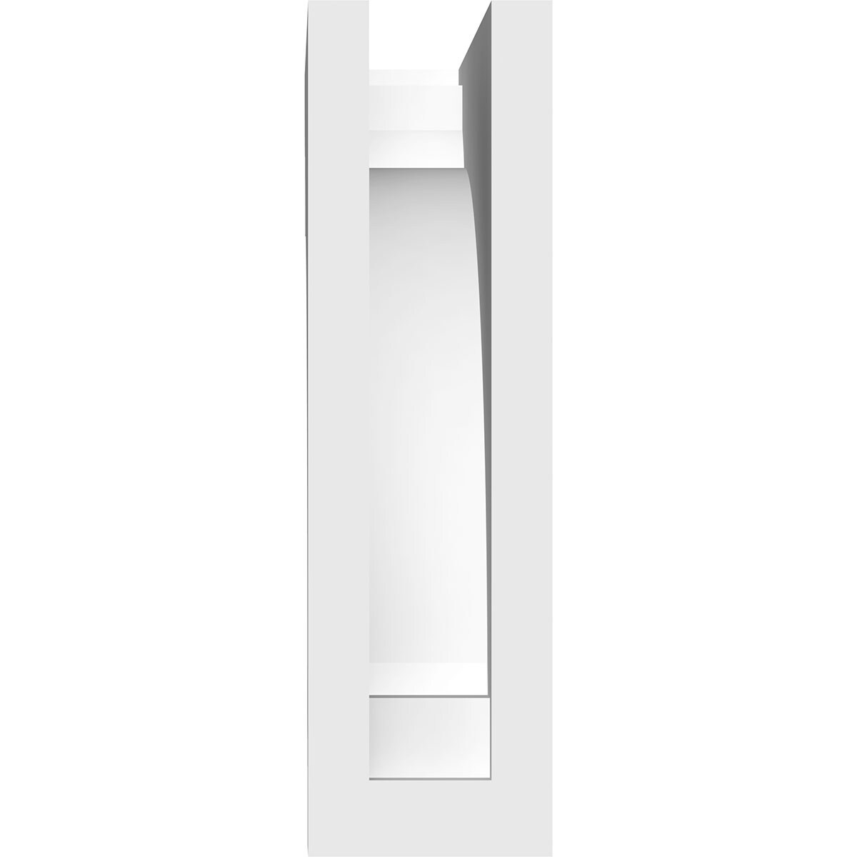 Ekena Millwork BKTP02X07X07HUG Exterior-Brackets-Braces - View #4