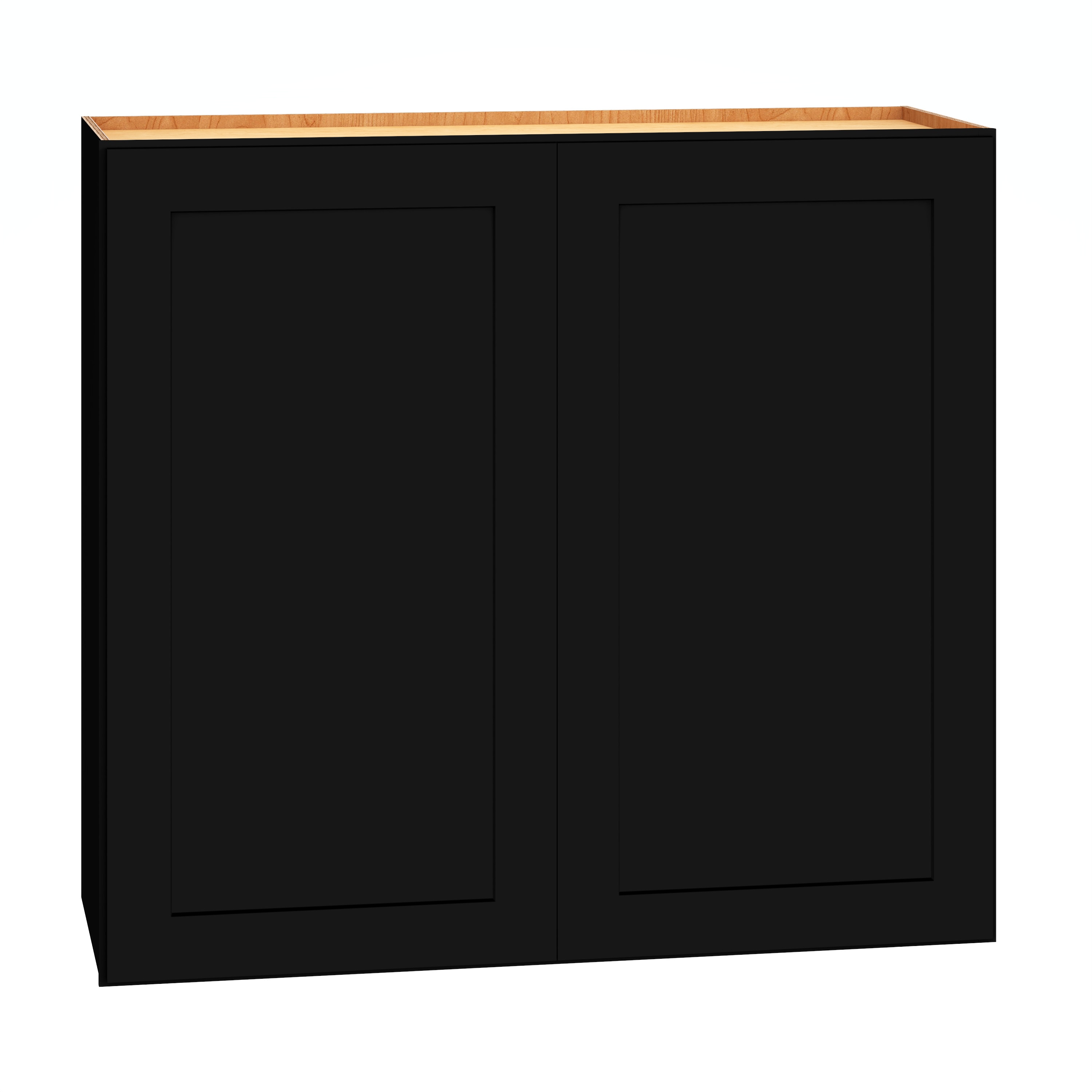 Diamond Express 61I-W3330 Jamestown 33-in W x 30-in H x 12-in D Black Wall Fully assembled Plywood Cabinet Recessed Panel Shaker