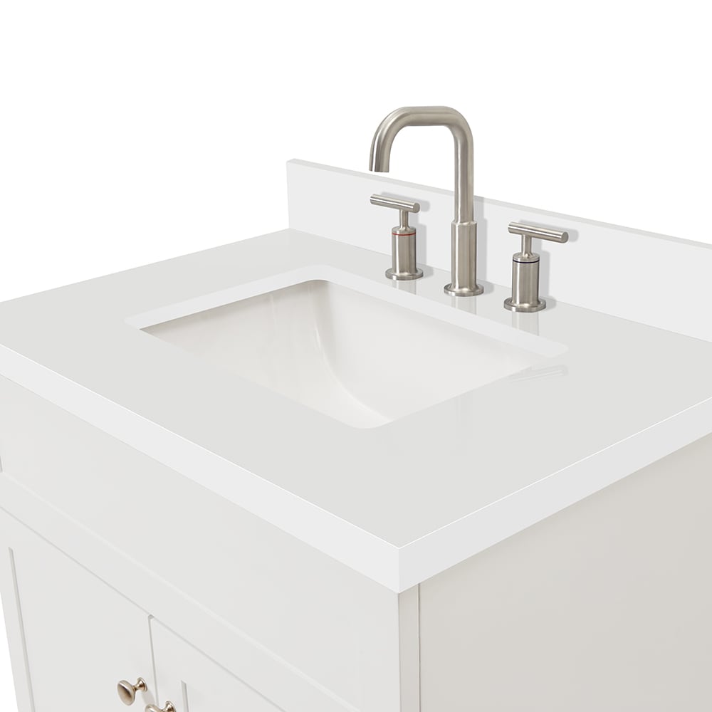 ARIEL F031SWQRVOWHT Bath-Vanity-Combo - View #10