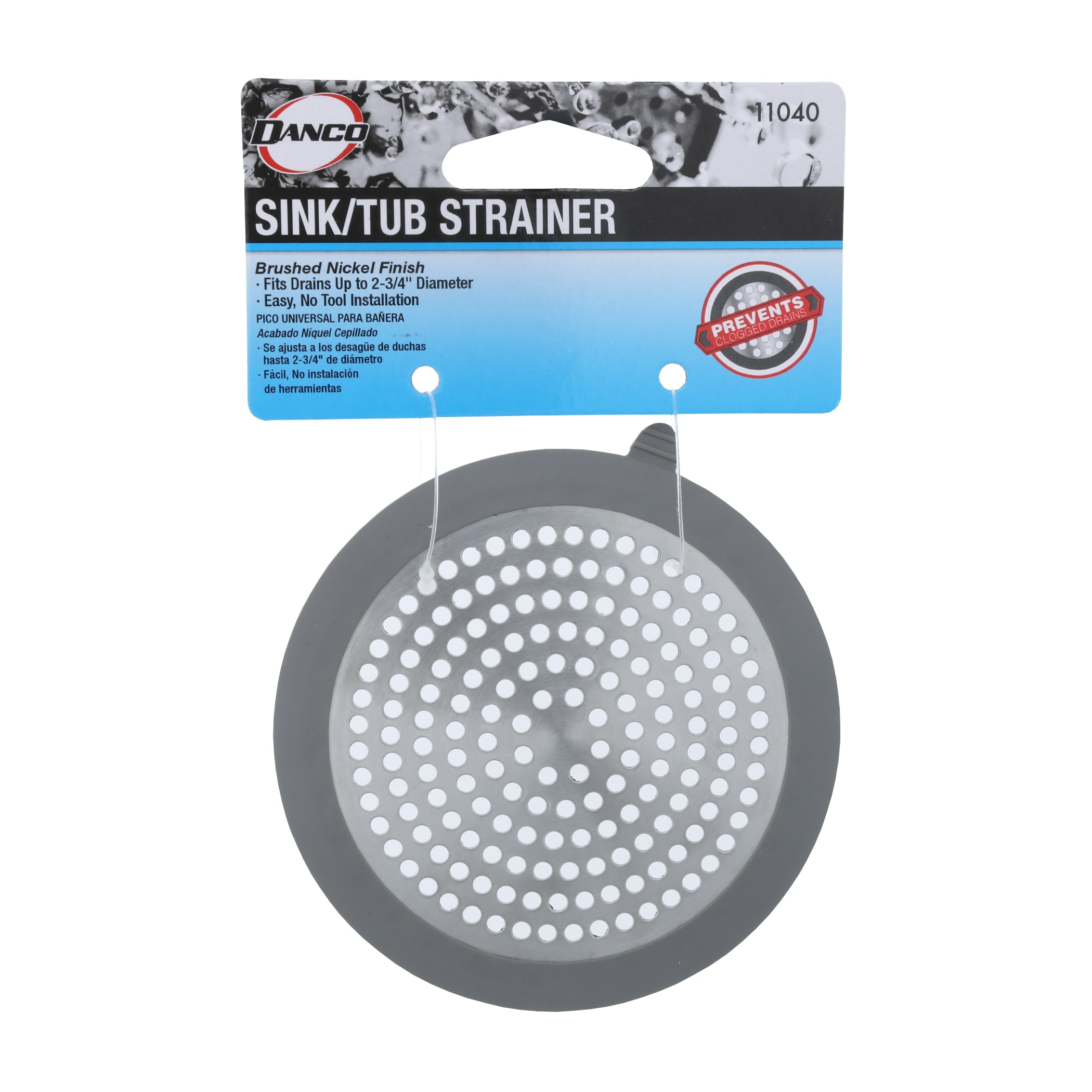 Danco 2.75 in. Brushed Nickel Stainless Steel Sink Stopper