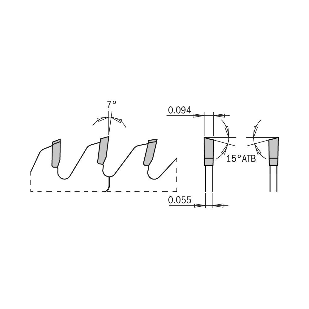 CMT 253.060.08 Circular-Saw-Blades - View #5