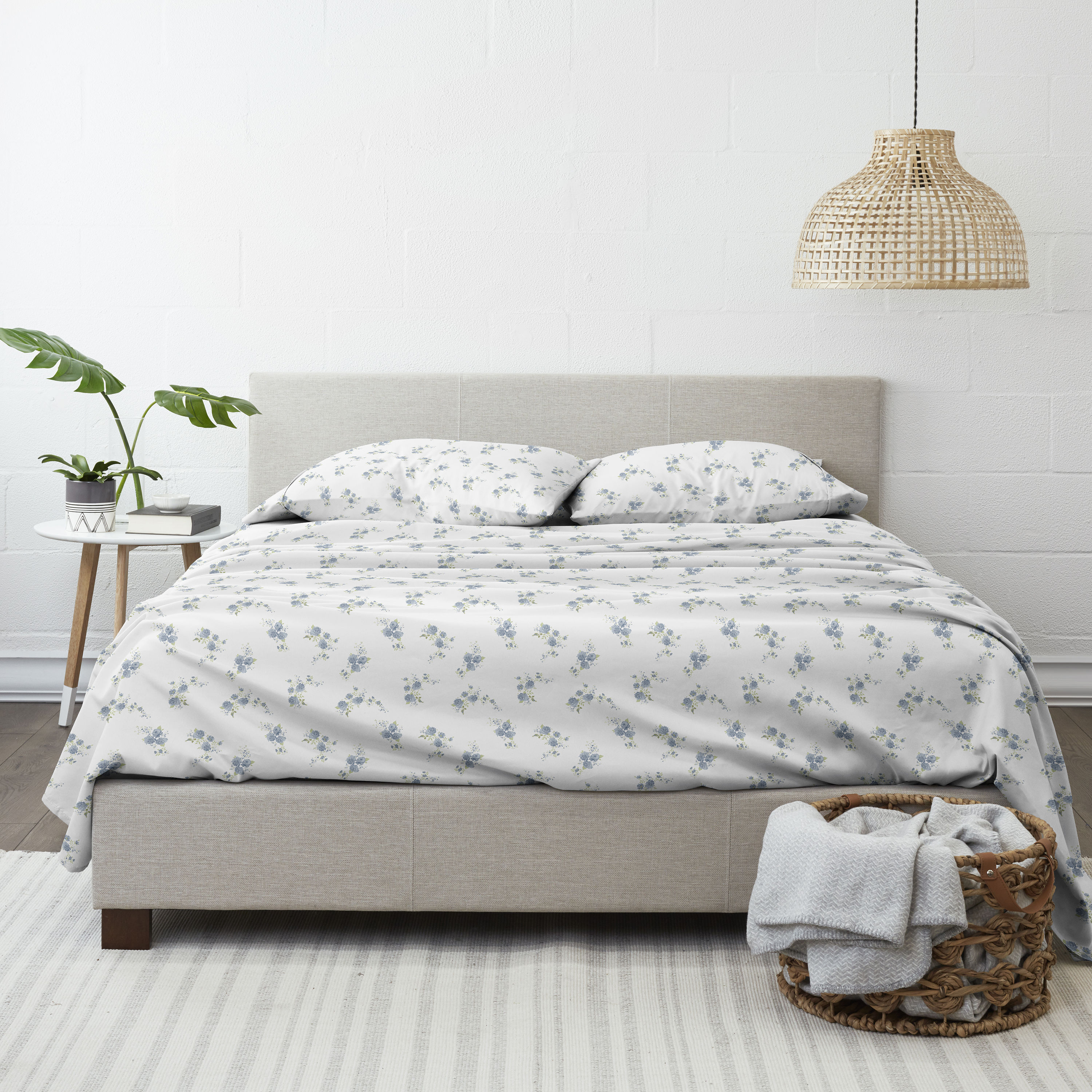 Ienjoy Home IH-4PC-FRB-K-LB Sheet-Sets - View #3