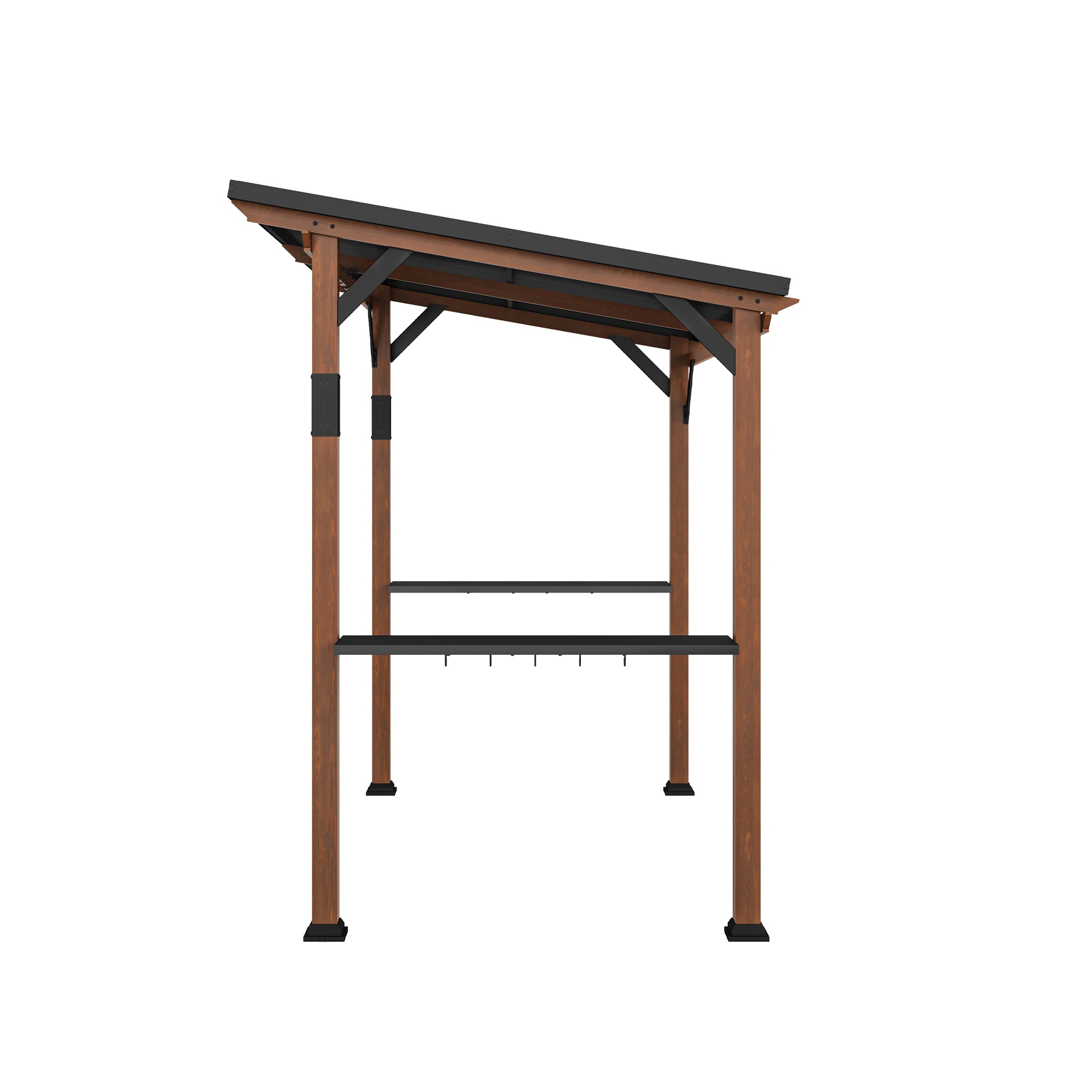 Yurevna QDL-BR-4 Wood-Resin-Gazebos - View #5