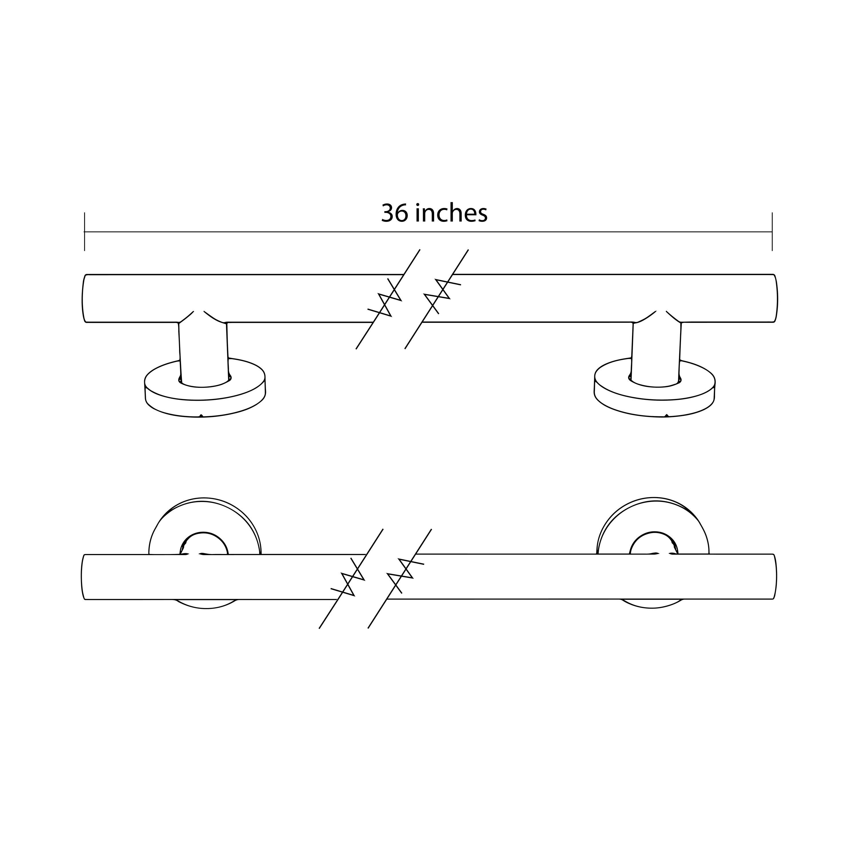 Keeney 2023-36PC Grab-Bars - View #11