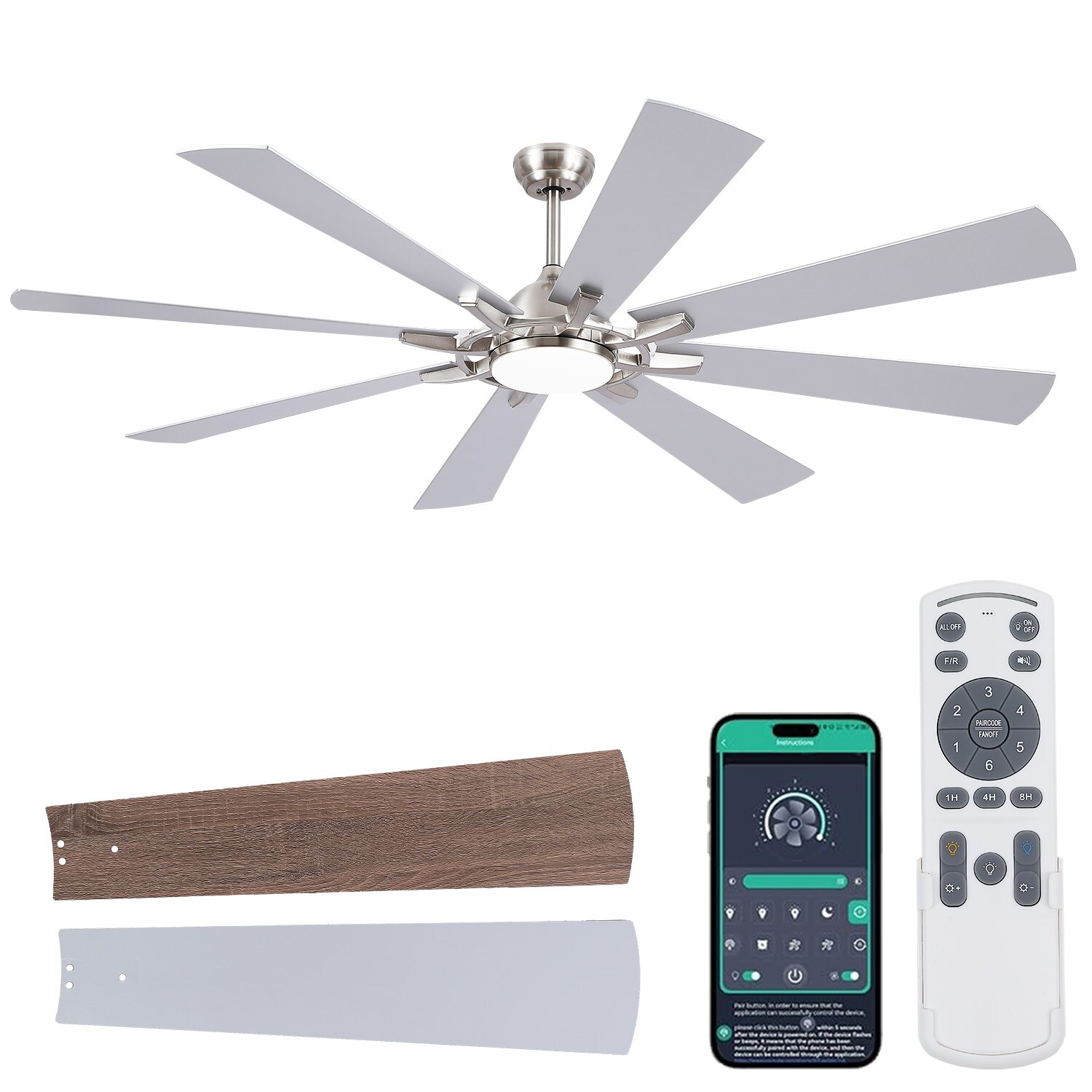 Kviflon LS6667-NK Ceiling-Fans - View #6