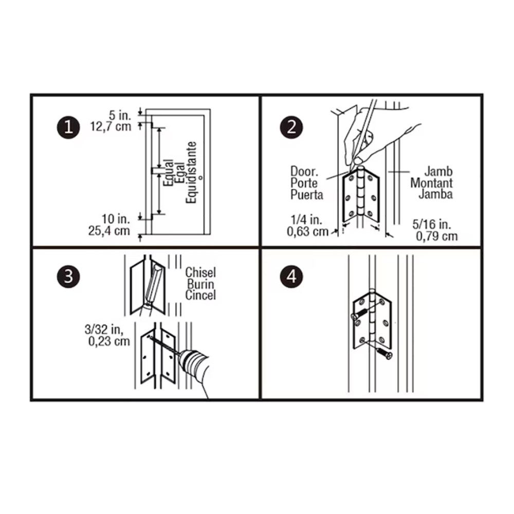 RELIABILT 16-8943 Entry-Door-Hinges - View #7