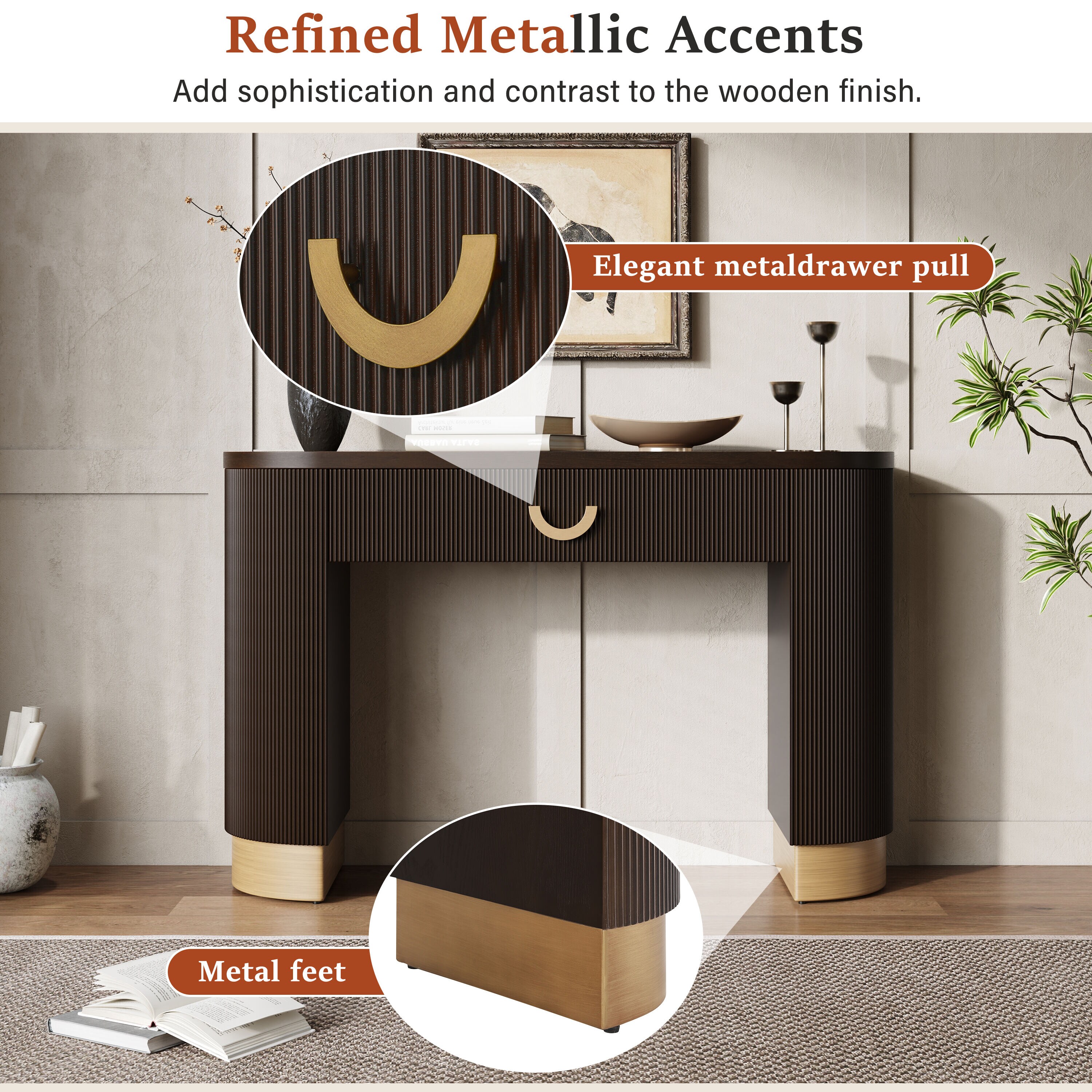 ModernLuxe L3P-N760P281361D Console-Sofa-Tables - View #2