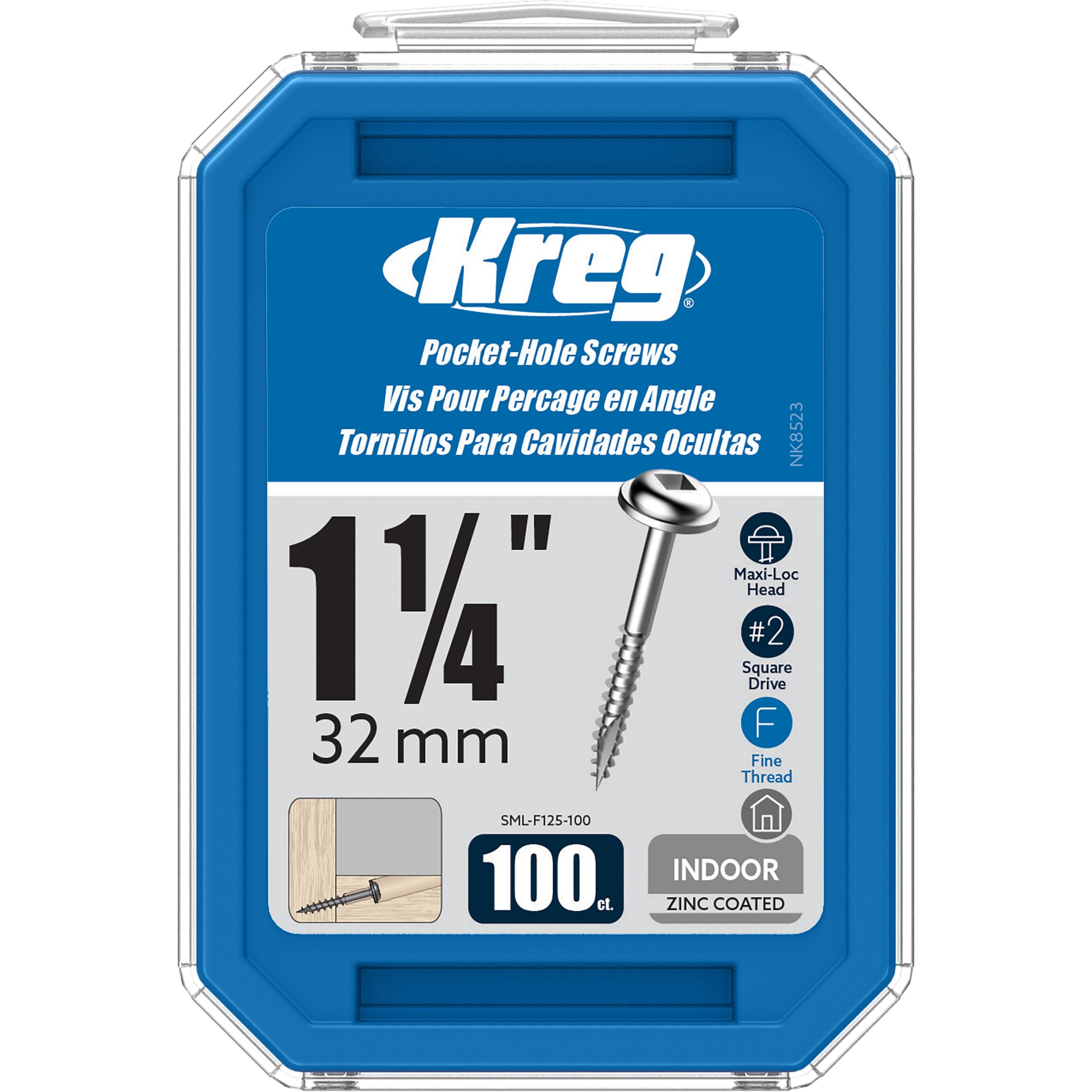 Kreg SML-F125 - 100 Wood-Screws - View #6