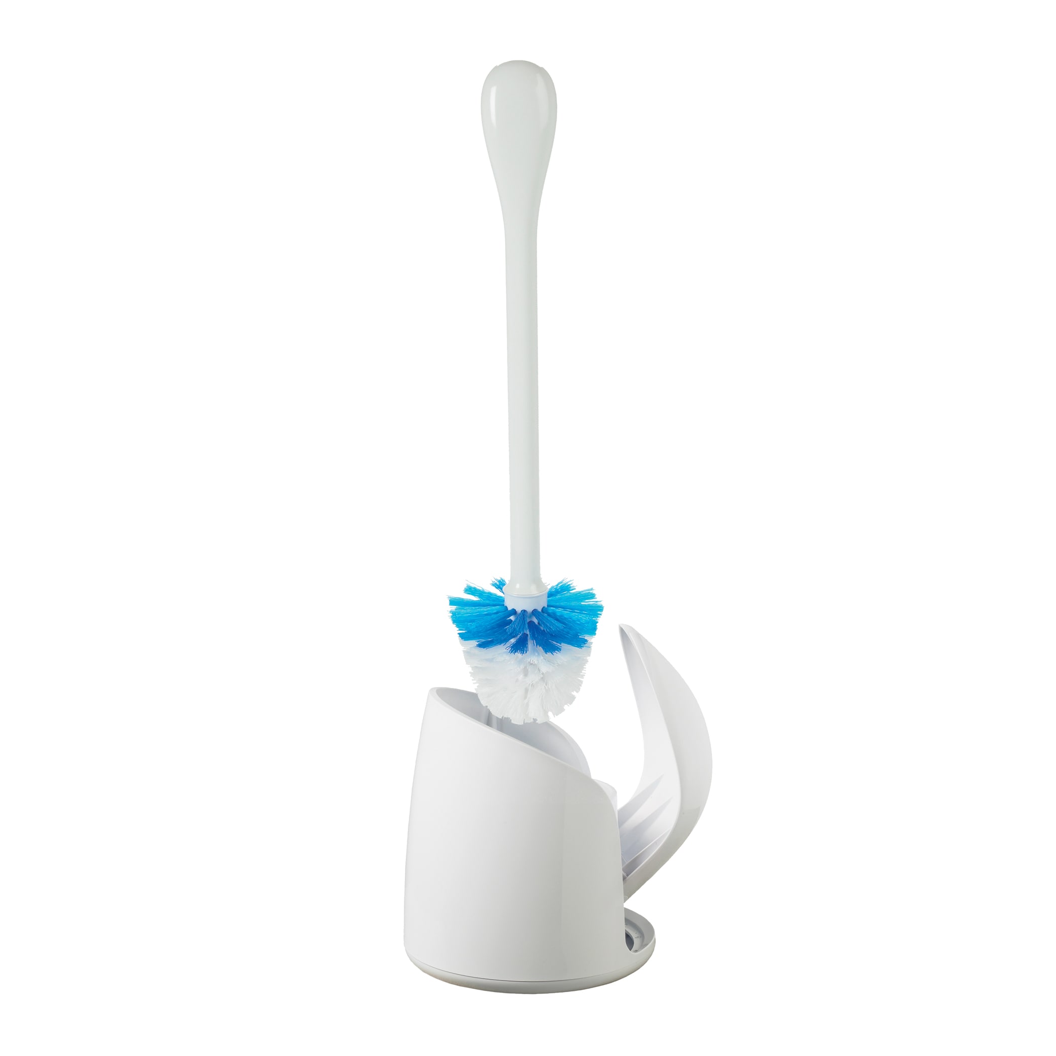 OXO Good Grips Toilet Brush with Rim Cleaner and Storage Canister