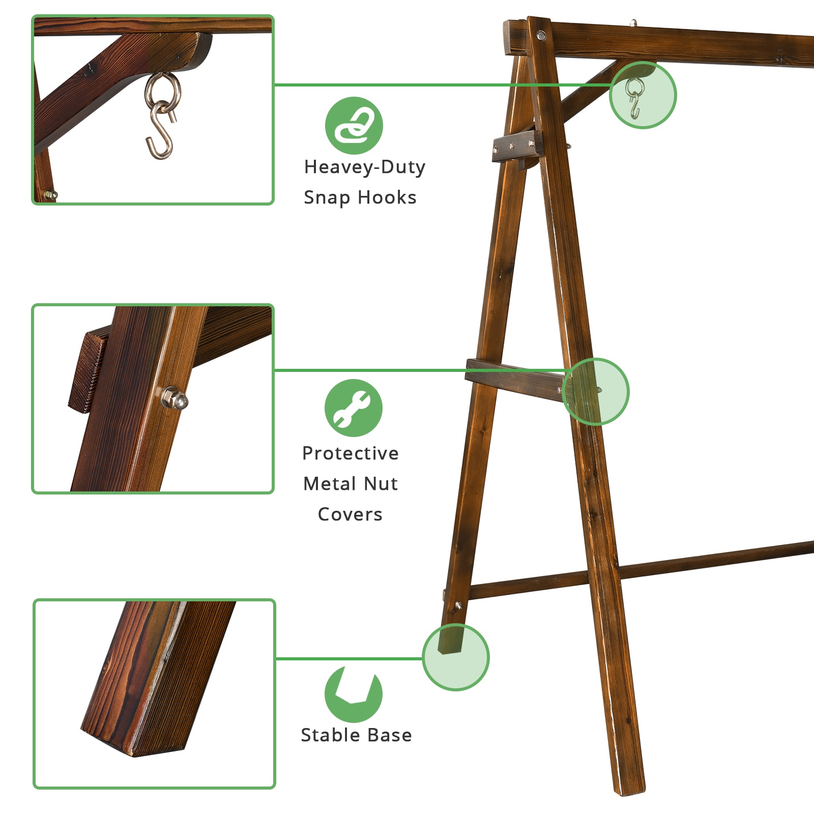 Winado 322704949431 Replace-Porch-Swing-Glider-Tops - View #4