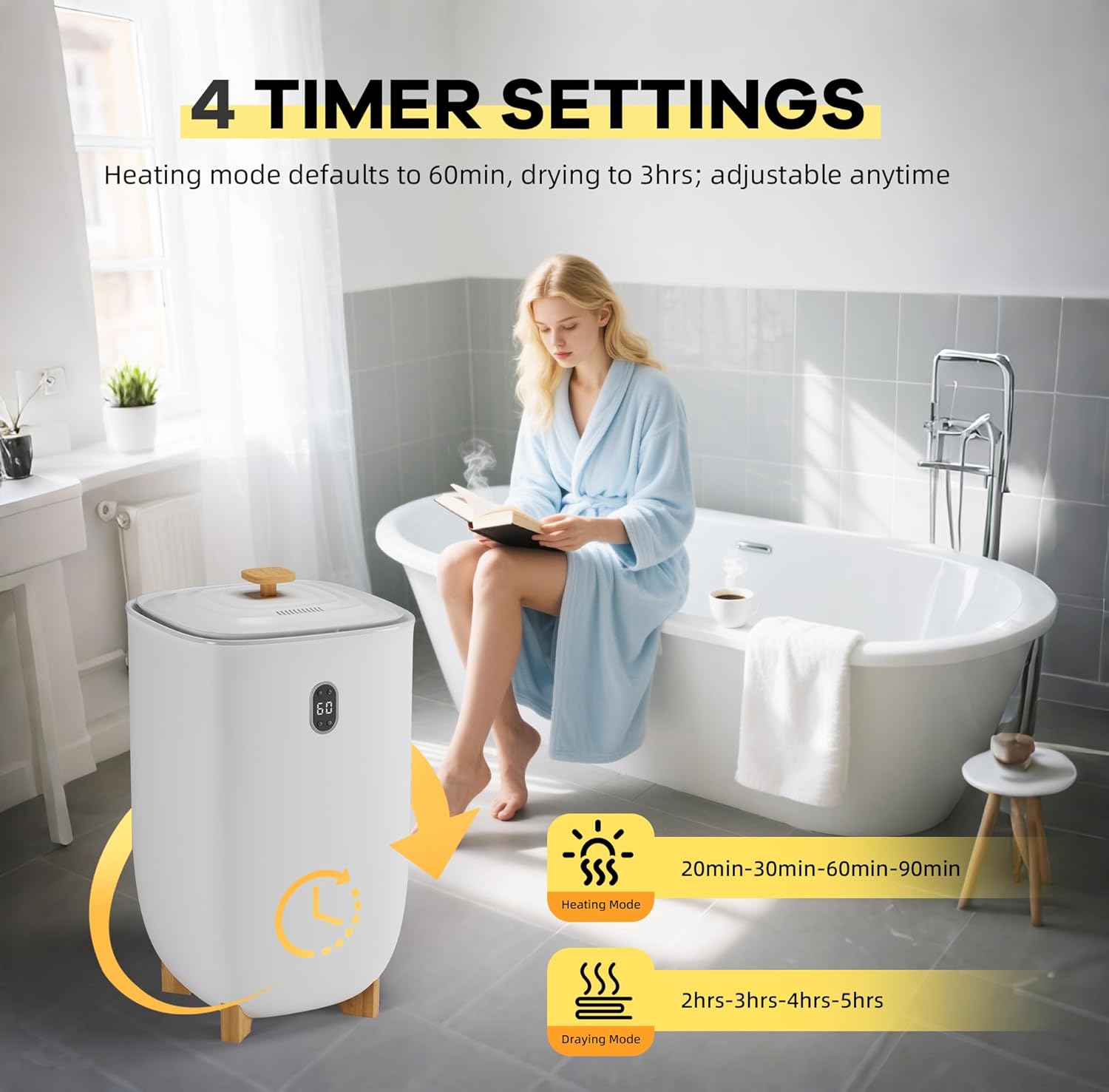 Garvee YYWPHK35CNG7BJ Towel-Warmers - View #5