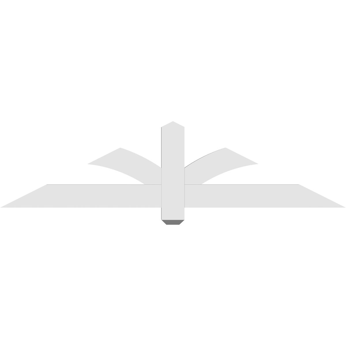 Ekena Millwork GBP060X15X0204RED00 Exterior-Brackets-Braces - View #4