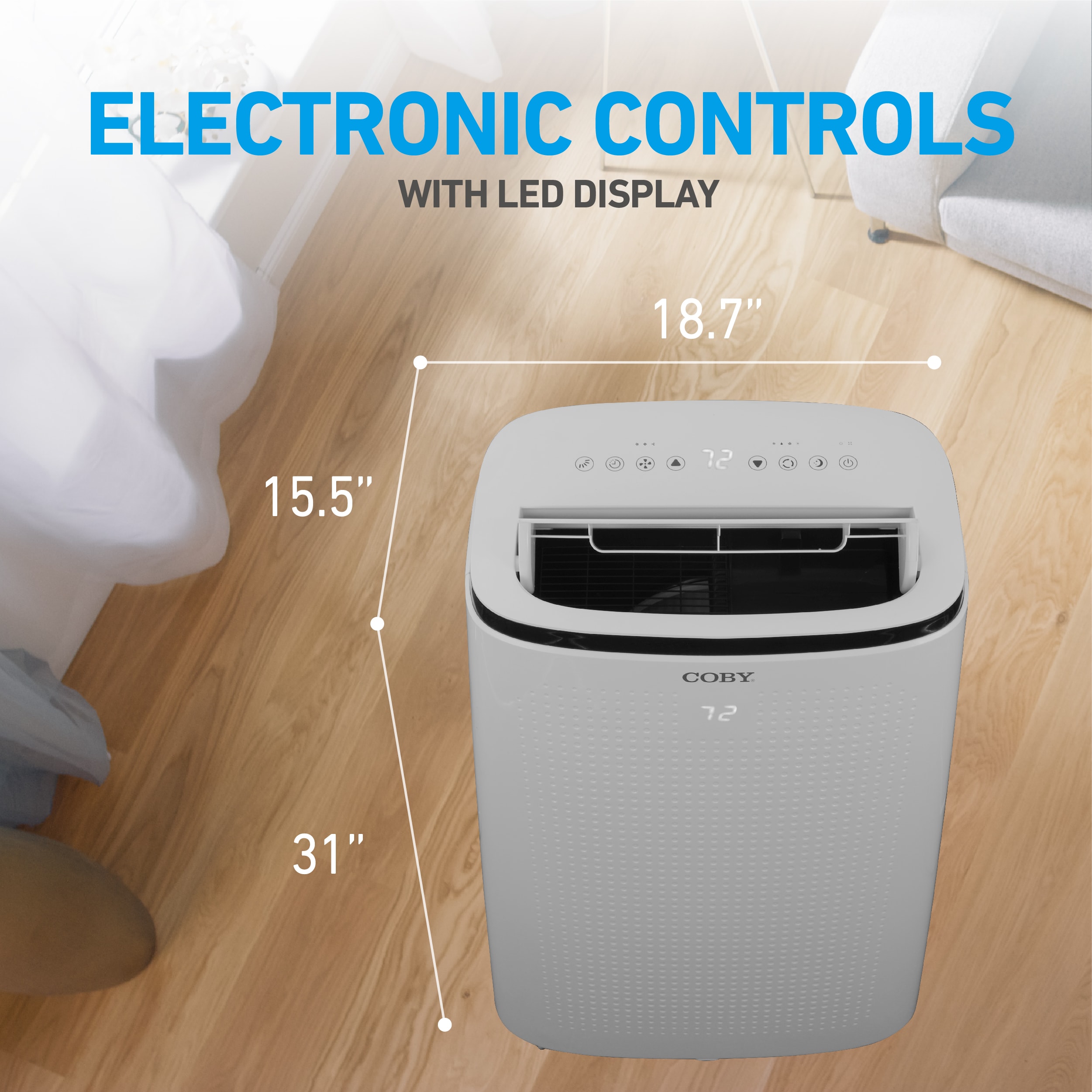 COBY CBPAC1080 Portable-Air-Conditioners - View #7
