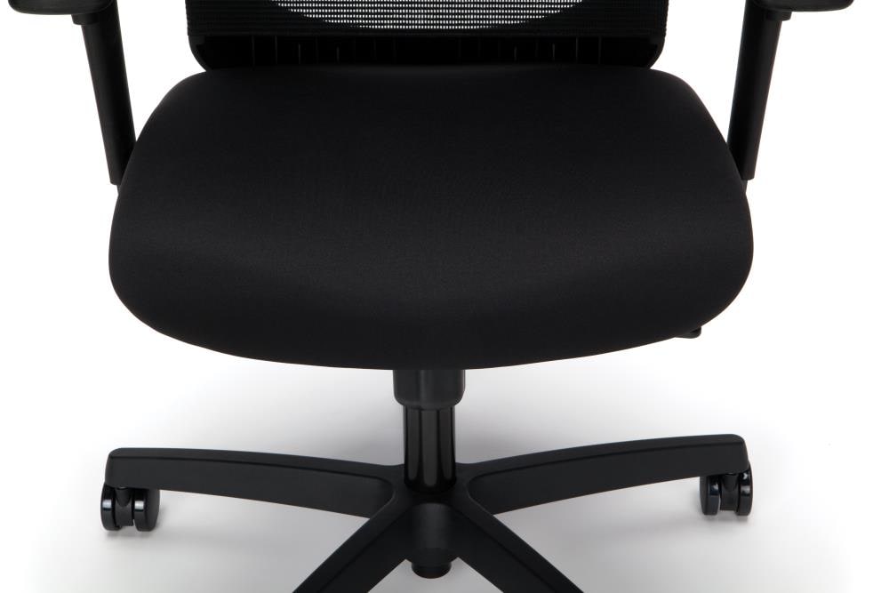 HON Convergence Black Traditional Ergonomic Adjustable Height Swivel ...