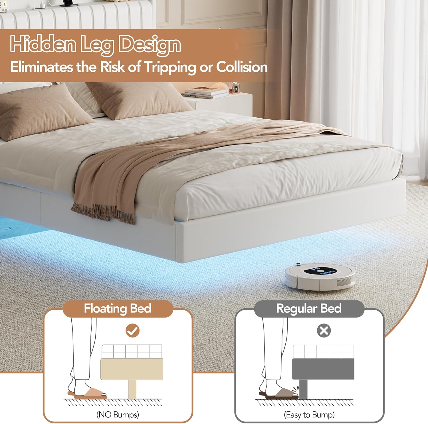Qeetex LHF-BED-PHO-16DKXZCU beds - View #7