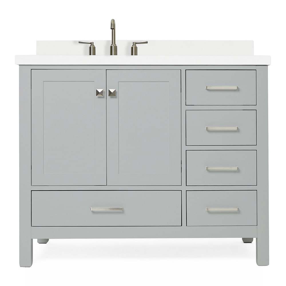 ARIEL A043SLWQOVOGRY Bath-Vanity-Combo - View #2