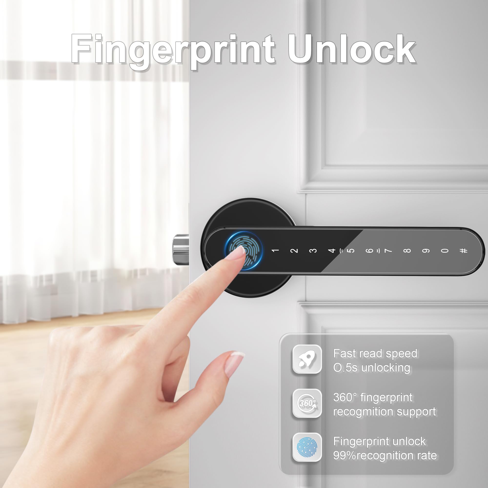 AOIZGMY LAZ0803Z047 Electronic-Door-Locks - View #4