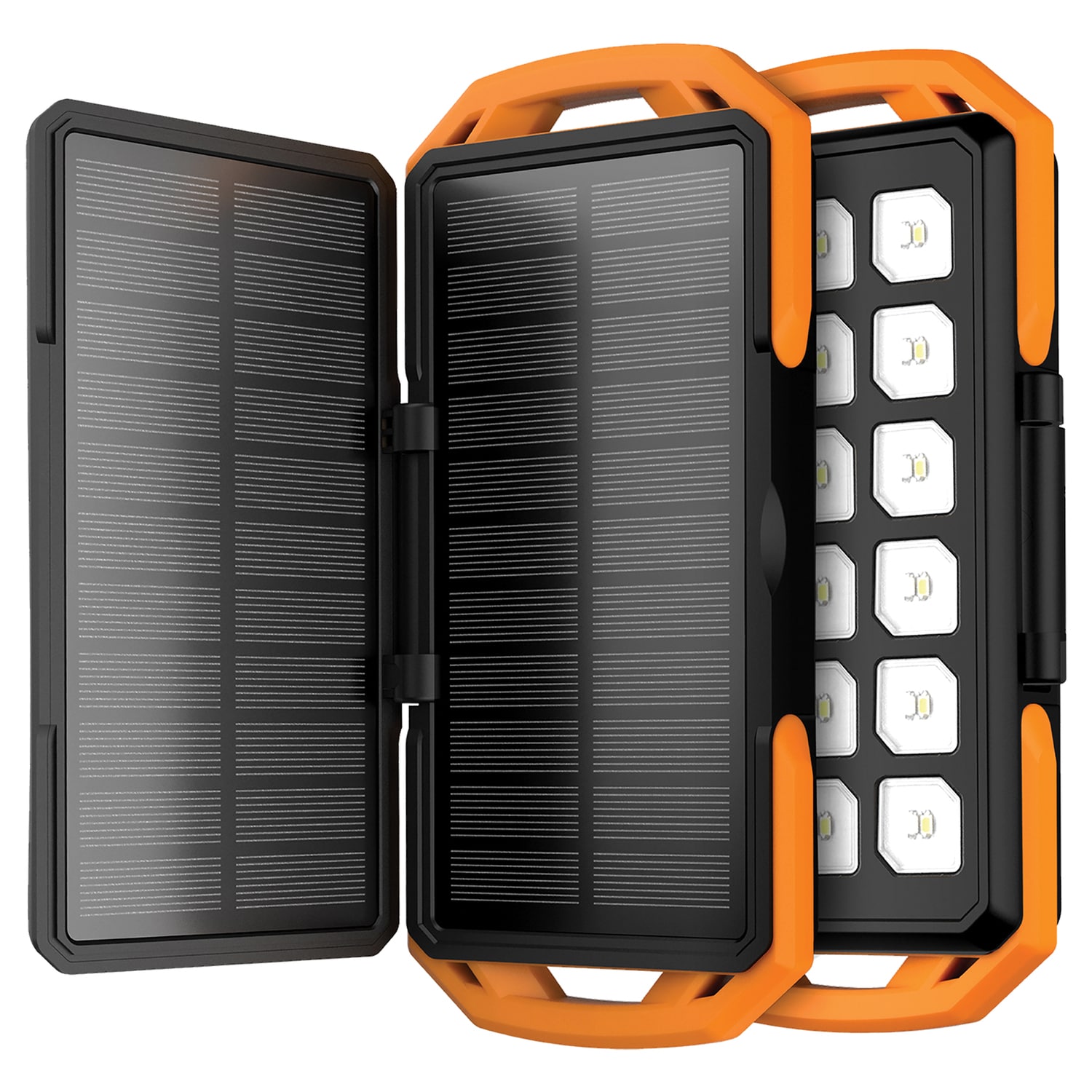USB-A/-C Power Bank with Solar Panel