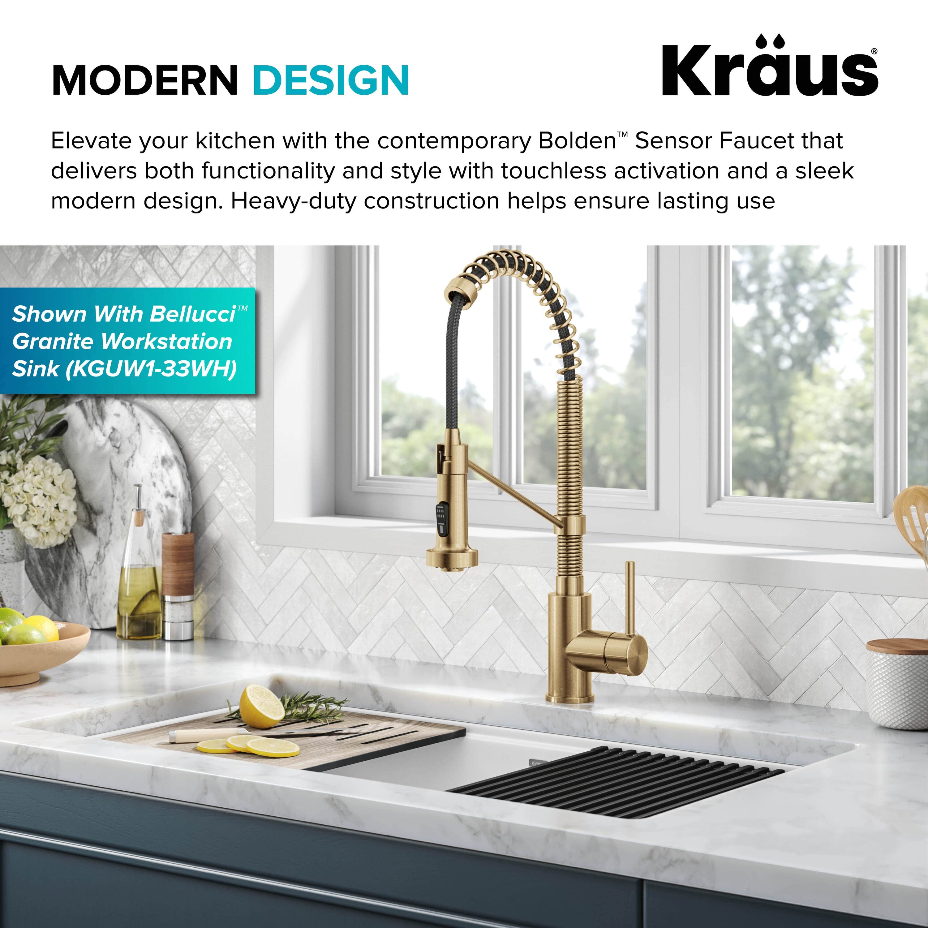 Kraus KSF-1610BB Kitchen-Faucets - View #7