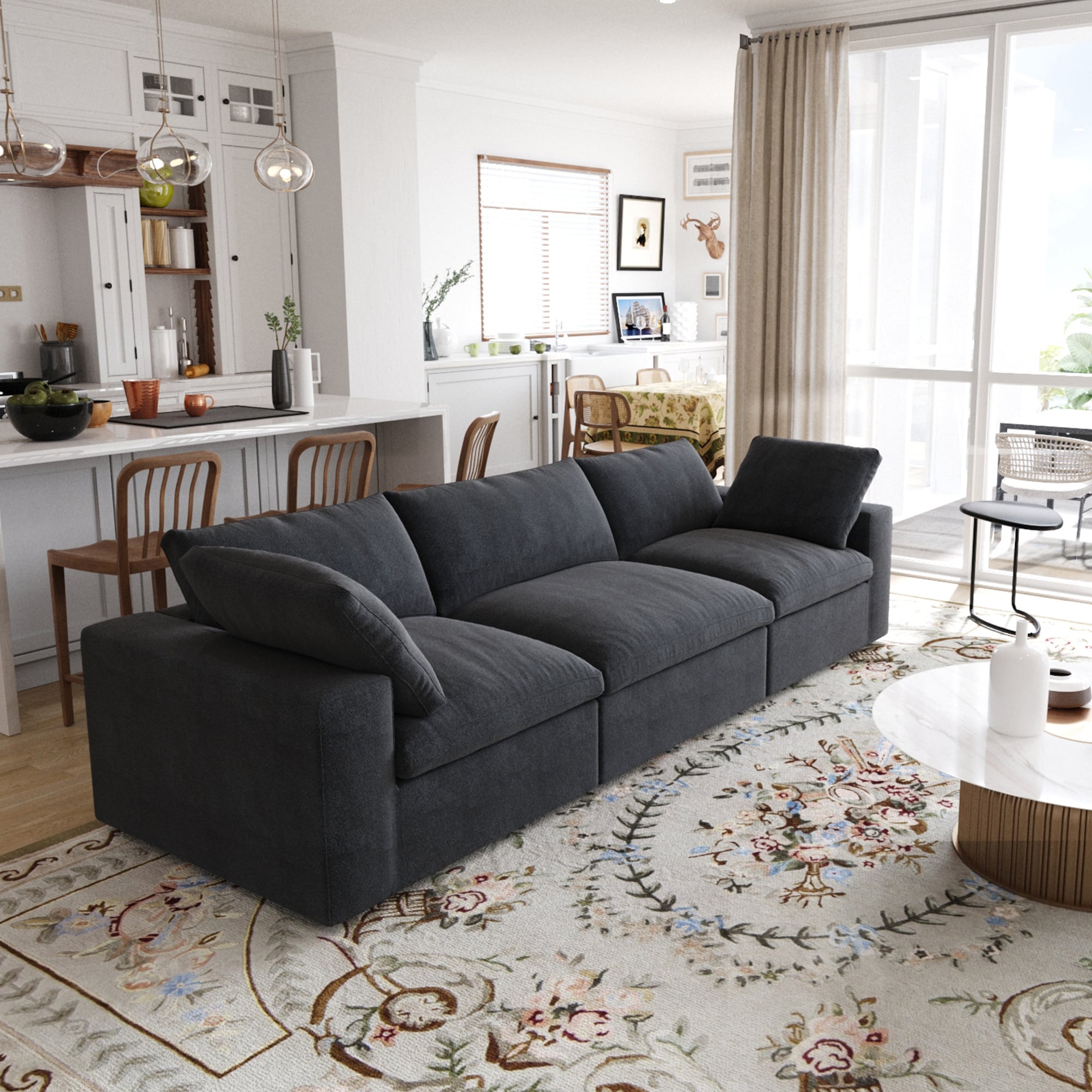 BuotiqHom DH-S3-121BK Sofas-Loveseats - View #4