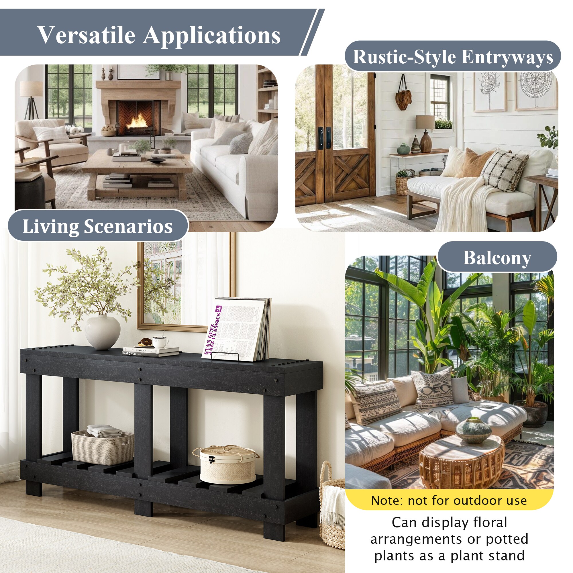 LOVMOR SF-Y-N711P289135B Console-Sofa-Tables - View #5