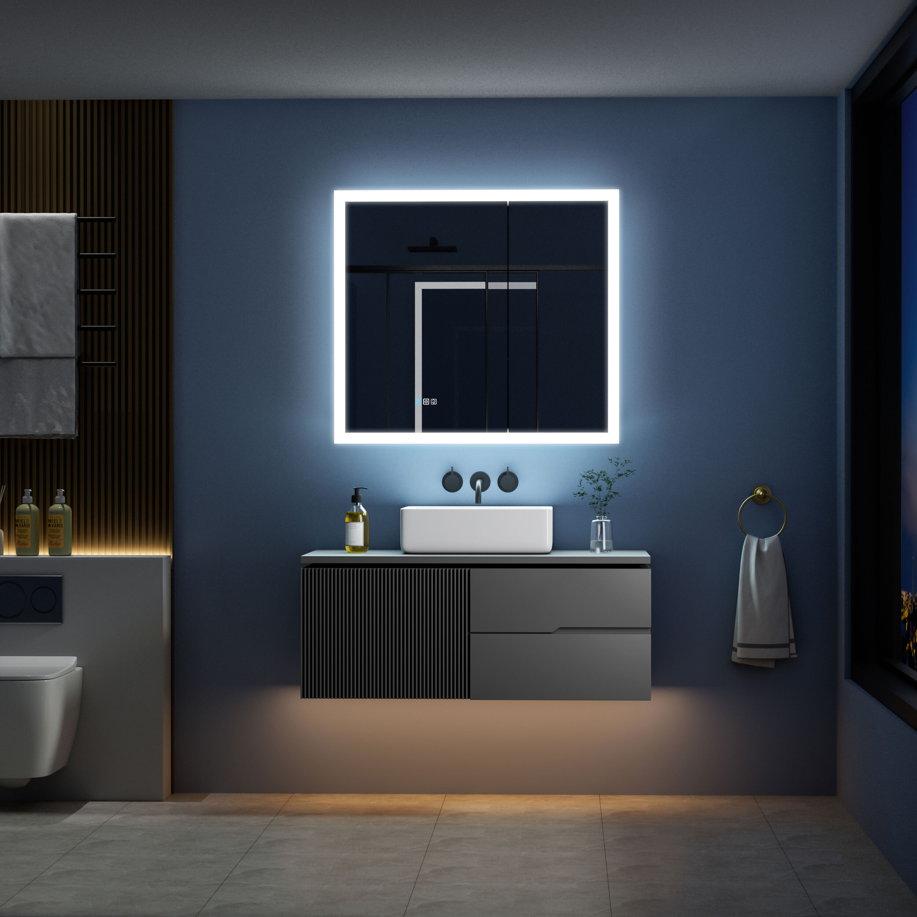 Forclover MCLE-W133632 Bathroom-Medicine-Cabinets - View #13