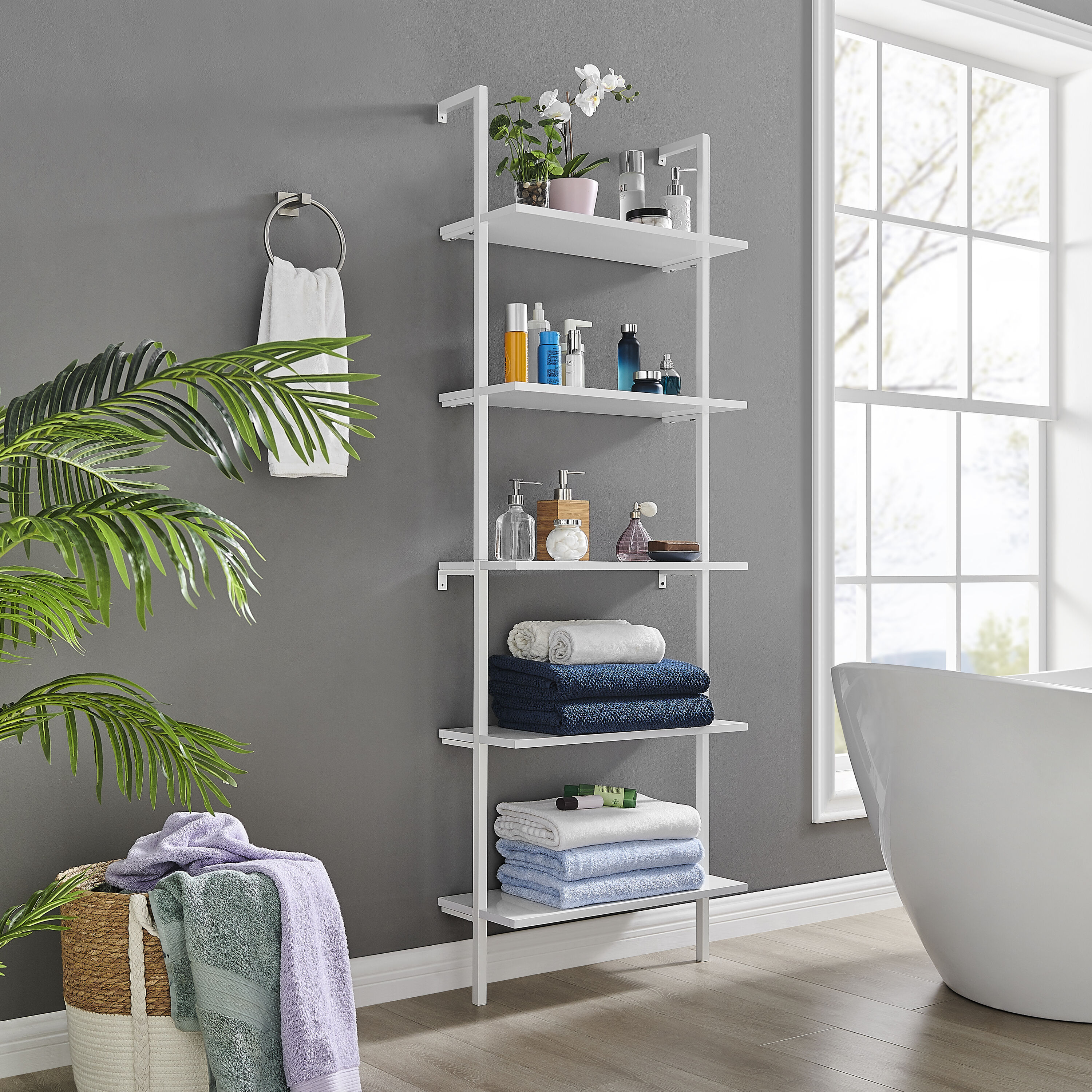 Danya B. GH22085WH Wall-Mounted-Shelving - View #6