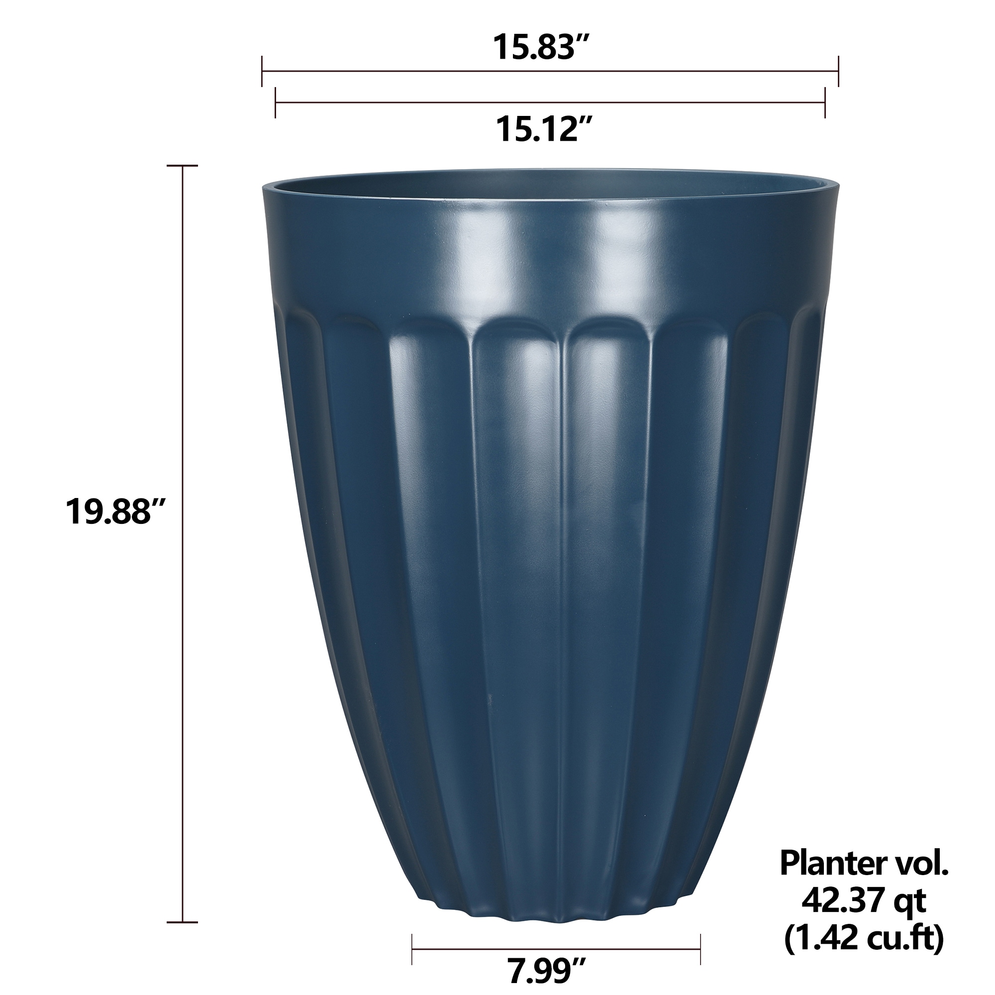 allen + roth PLJF216PBJ Planter-Window-Box - View #4