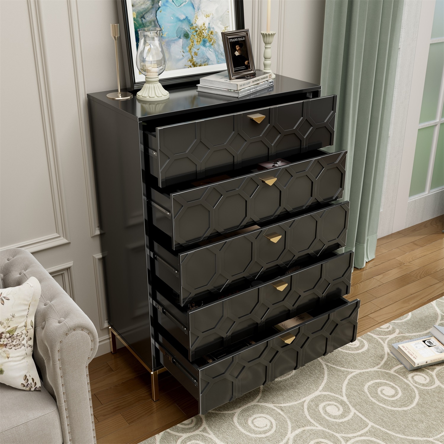 Mondawe MO-JH-009015-BK chests - View #2