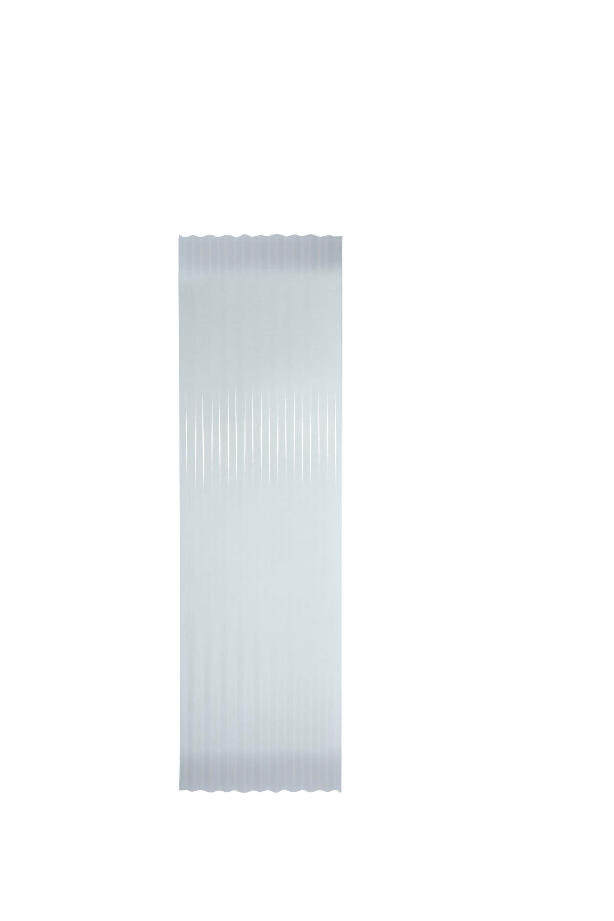 AmeriLux International PVC Lite 2.16-ft X 12-ft Corrugated Clear PVC ...