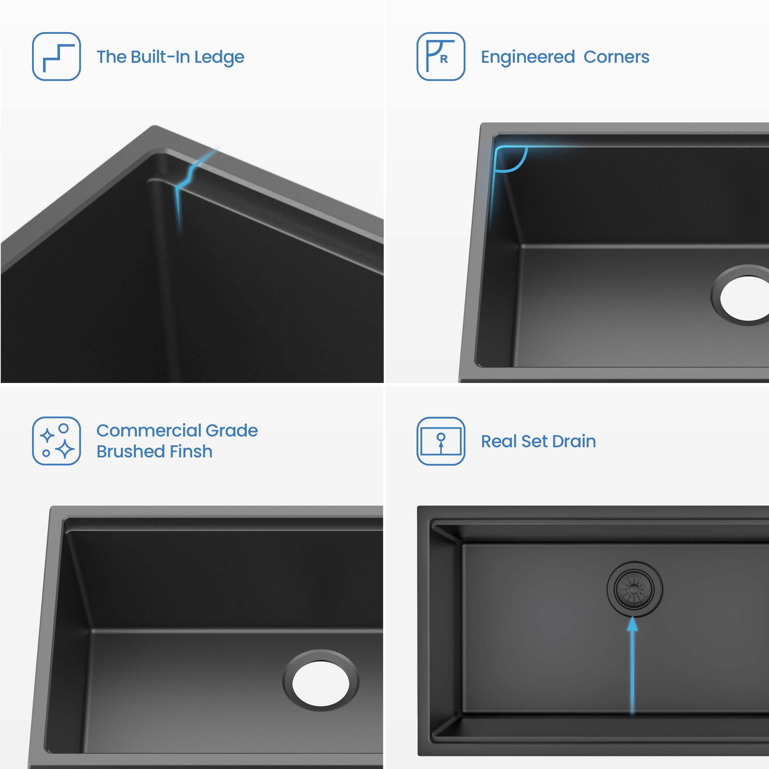 Innobule LS-K4-S33T Kitchen-Sinks - View #4