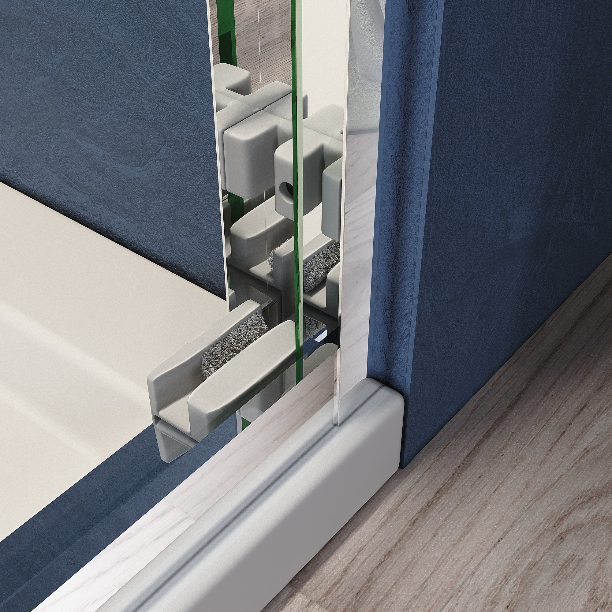 AAZJ JBH-W2269P144322 Shower-Doors - View #3